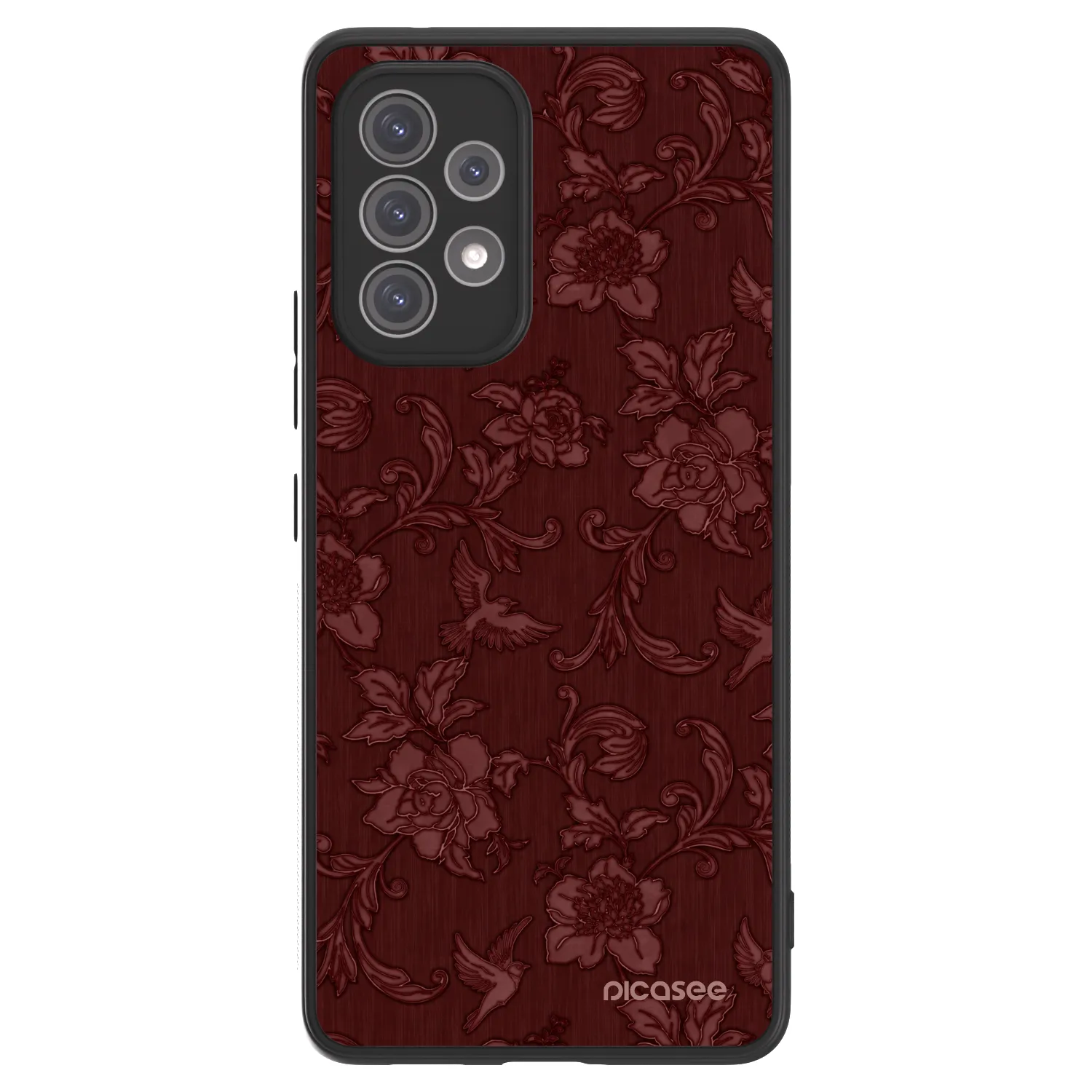 Picasee ULTIMATE CASE za Samsung Galaxy A52 5G A525F - Red Elegance
