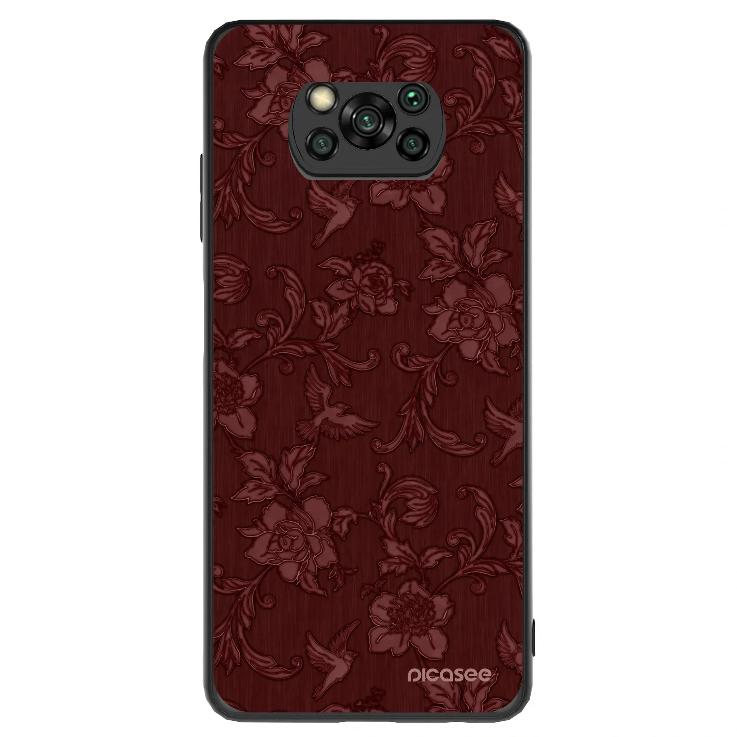 Picasee ULTIMATE CASE za Xiaomi Poco X3 - Red Elegance