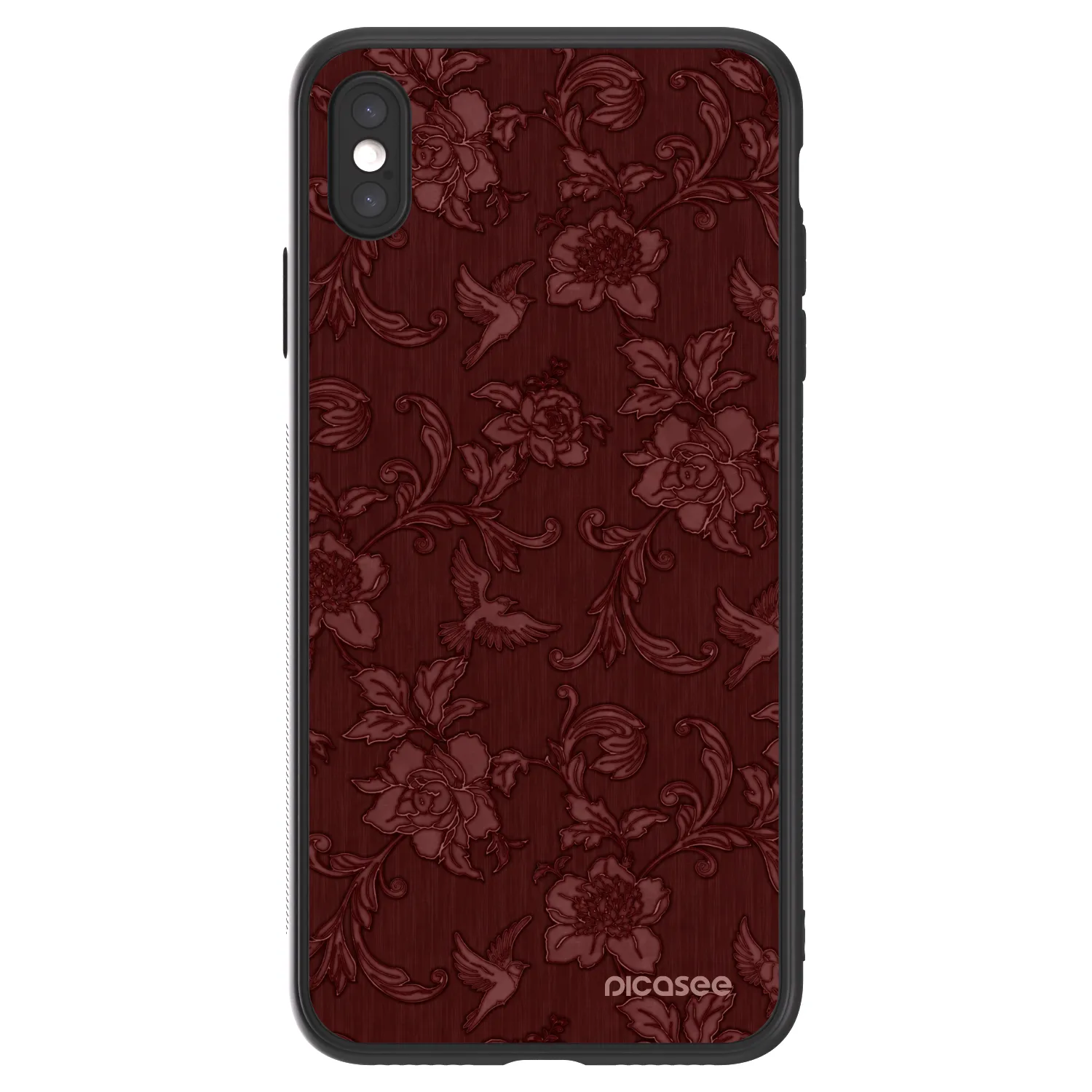Picasee ULTIMATE CASE za Apple iPhone XS Max - Red Elegance