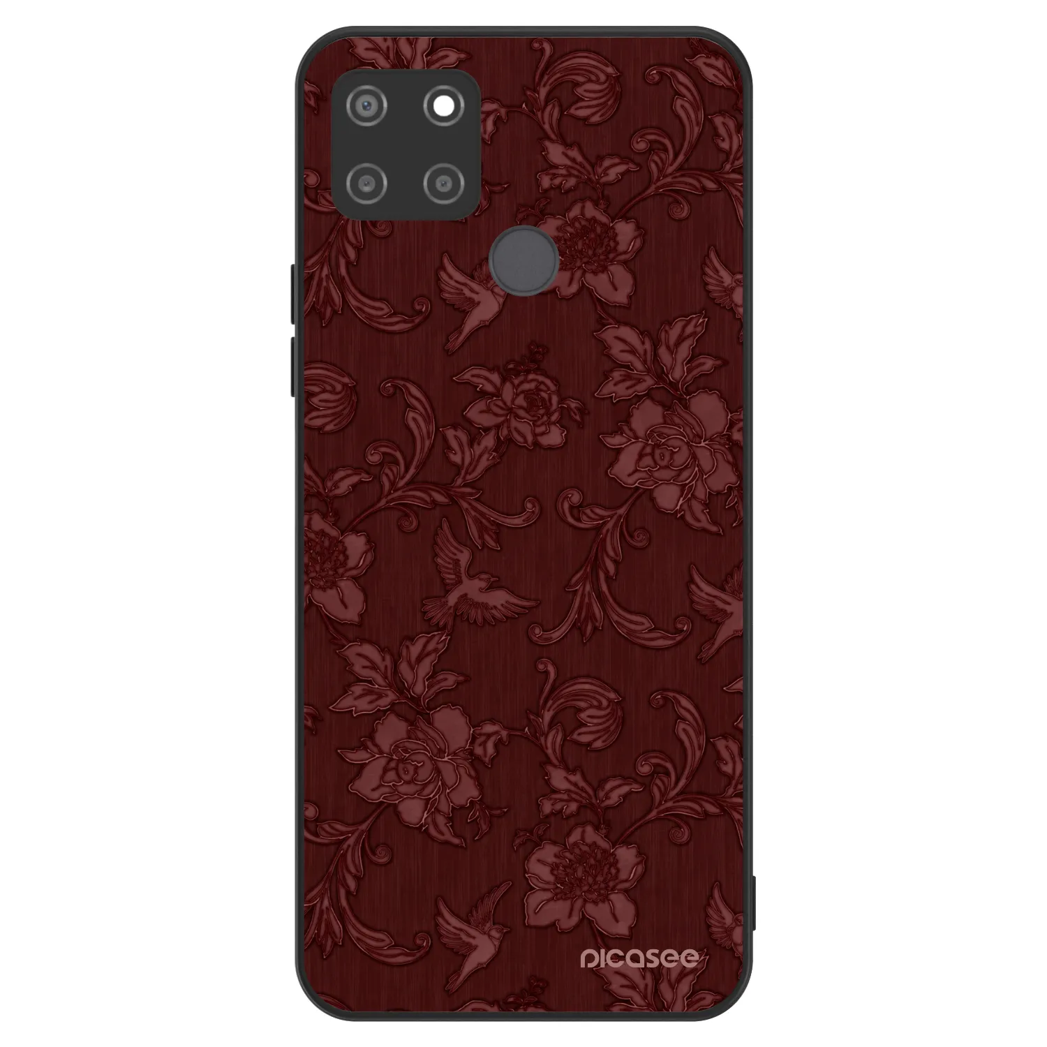 Picasee ULTIMATE CASE za Realme C21Y - Red Elegance