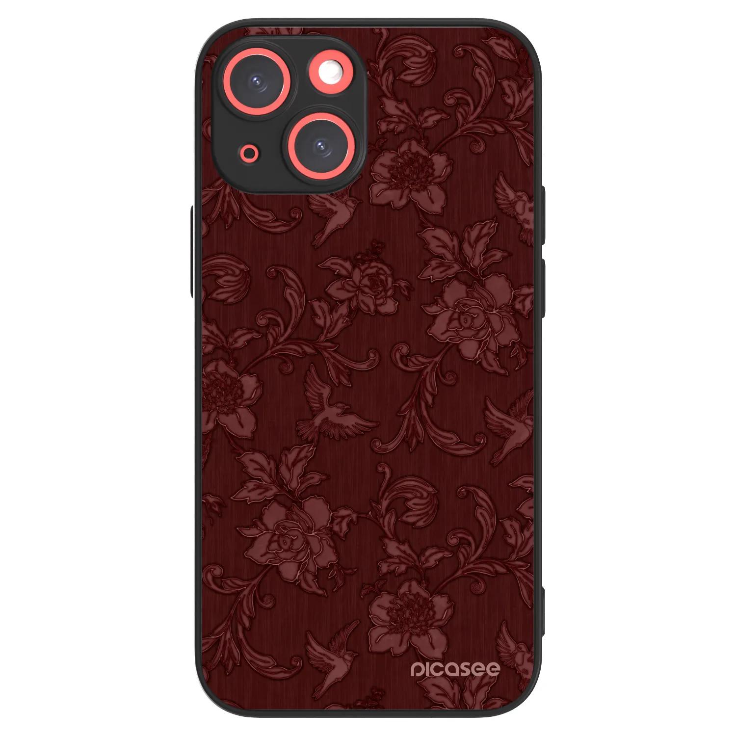Picasee ULTIMATE CASE MagSafe za Apple iPhone 13 mini - Red Elegance