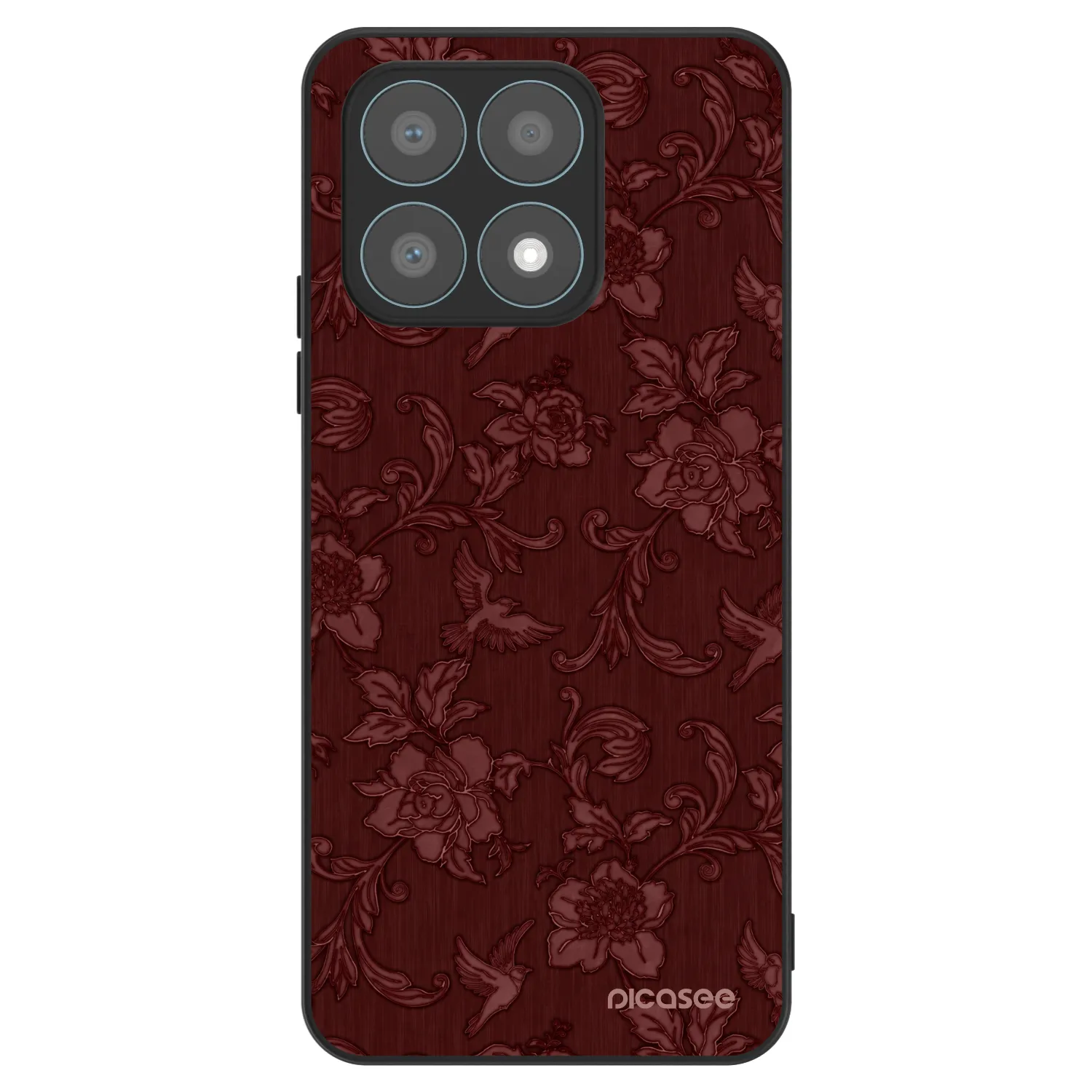 Picasee ULTIMATE CASE za Honor X8a - Red Elegance