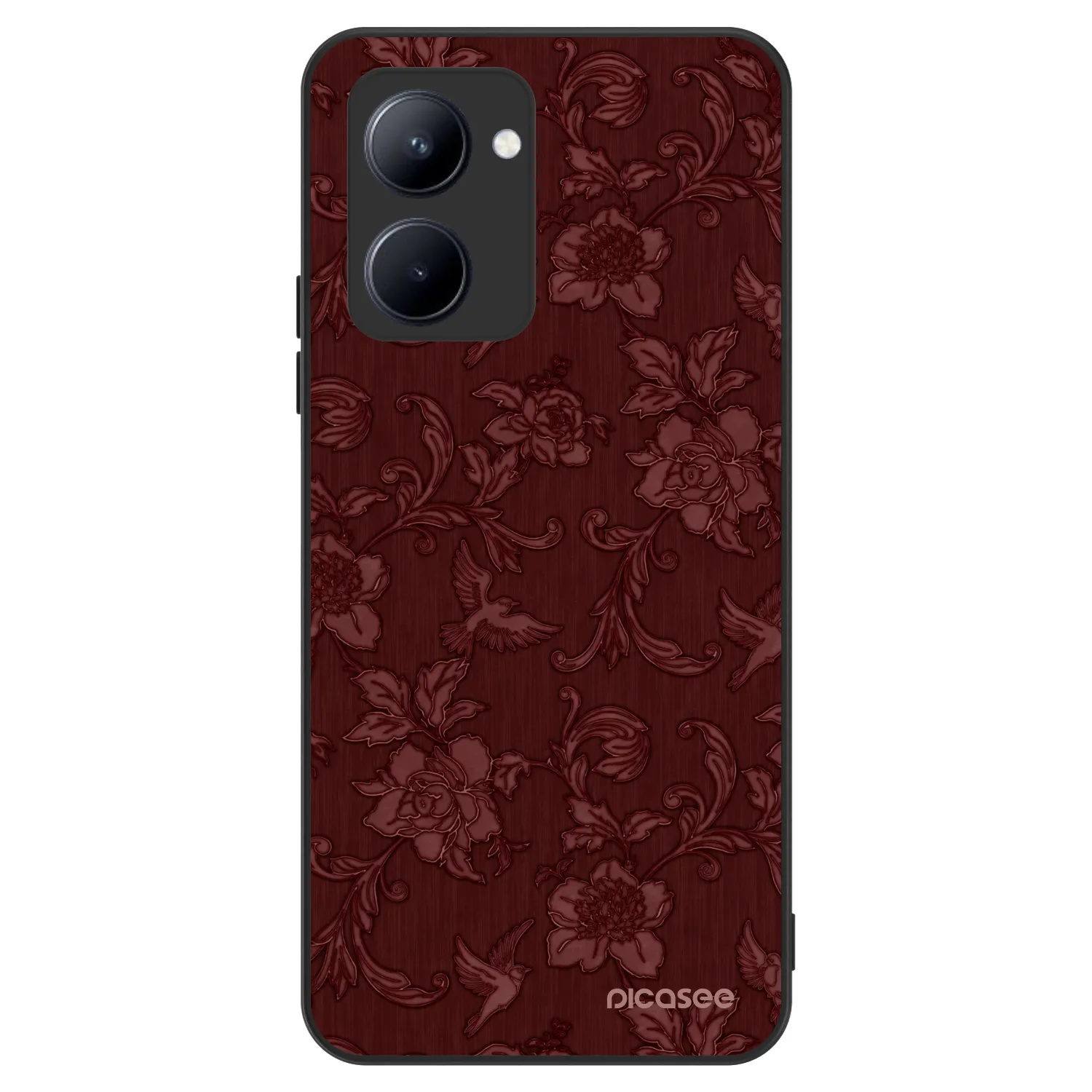 Picasee ULTIMATE CASE za Realme C33 (2023) - Red Elegance