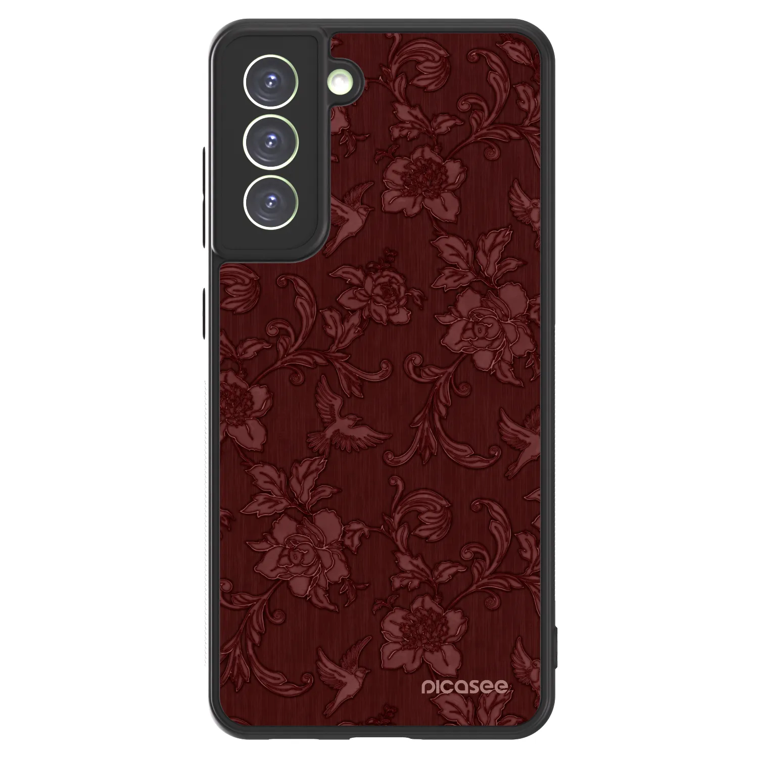 Picasee ULTIMATE CASE PowerShare za Samsung Galaxy S21 FE 5G - Red Elegance