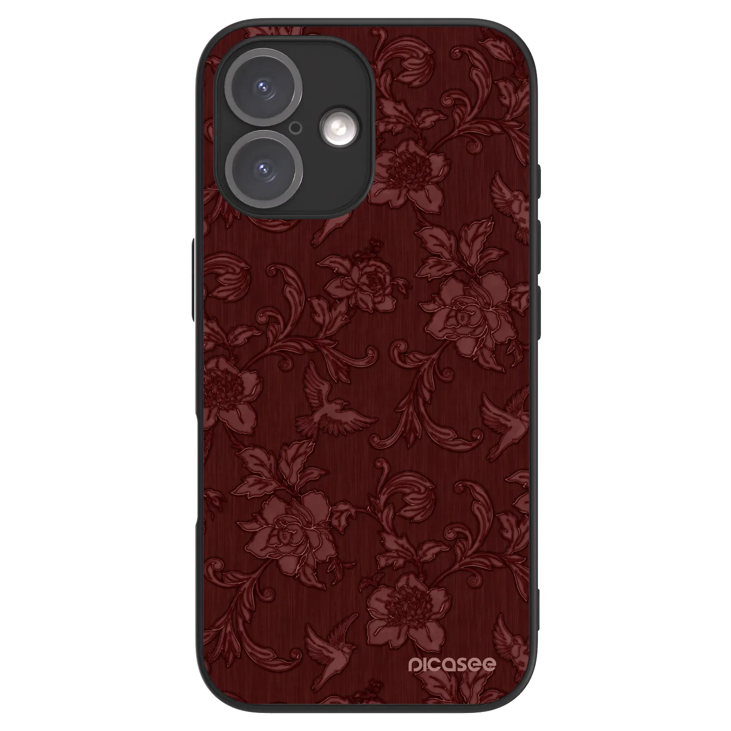 Picasee ULTIMATE CASE za Apple iPhone 16 - Red Elegance