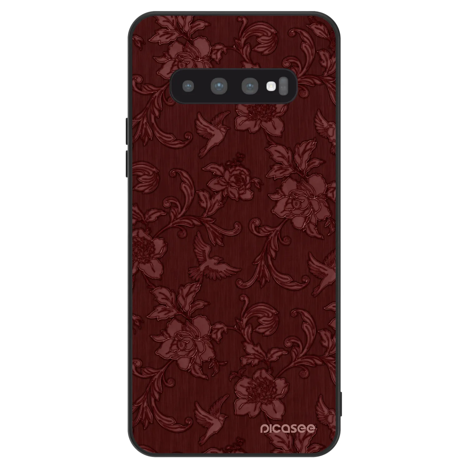 Picasee ULTIMATE CASE za Samsung Galaxy S10 Plus G975 - Red Elegance