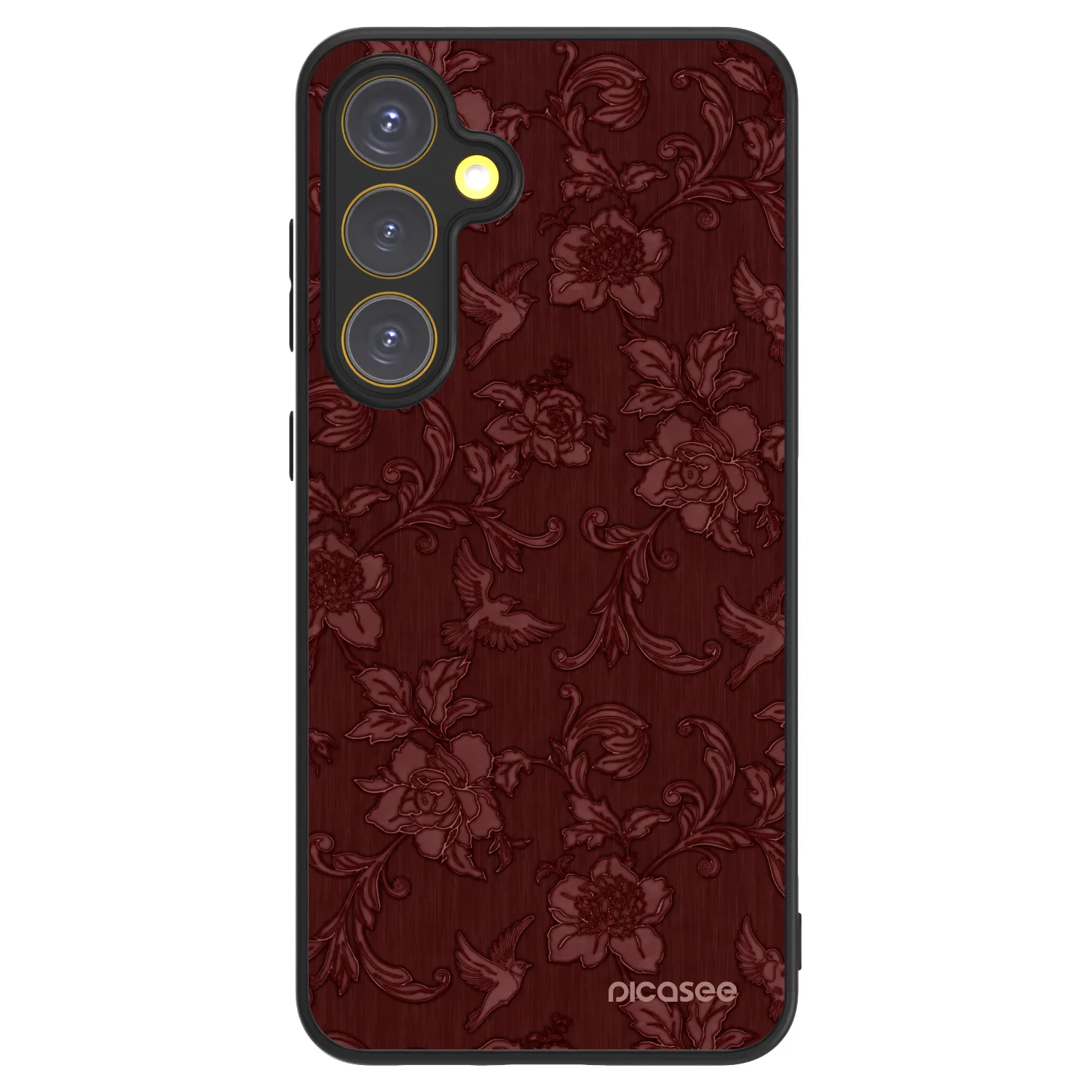 Picasee ULTIMATE CASE PowerShare za Samsung Galaxy S24 FE S721B - Red Elegance
