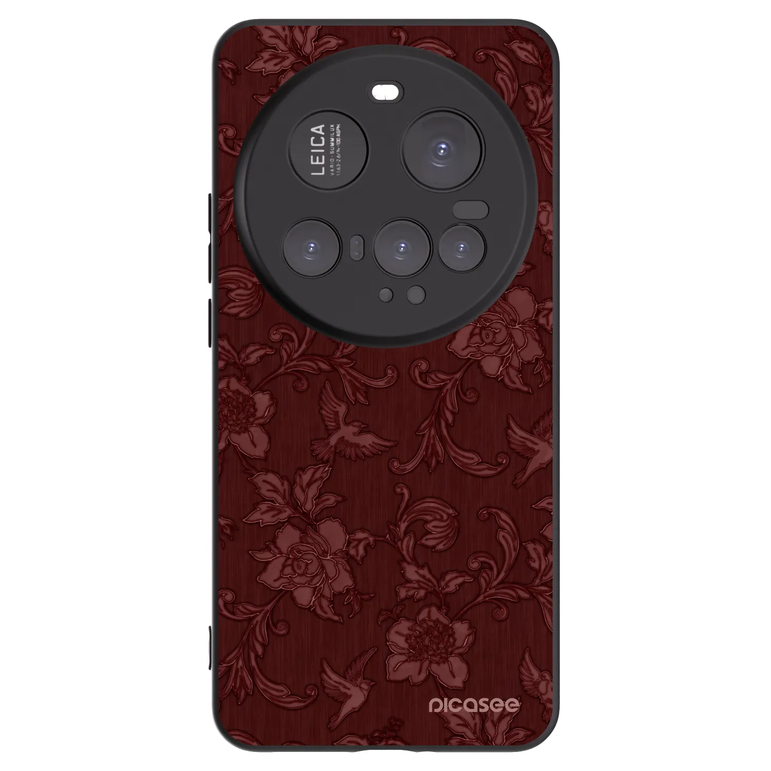 Picasee crna silikonska maskica za Xiaomi 15 Ultra - Red Elegance