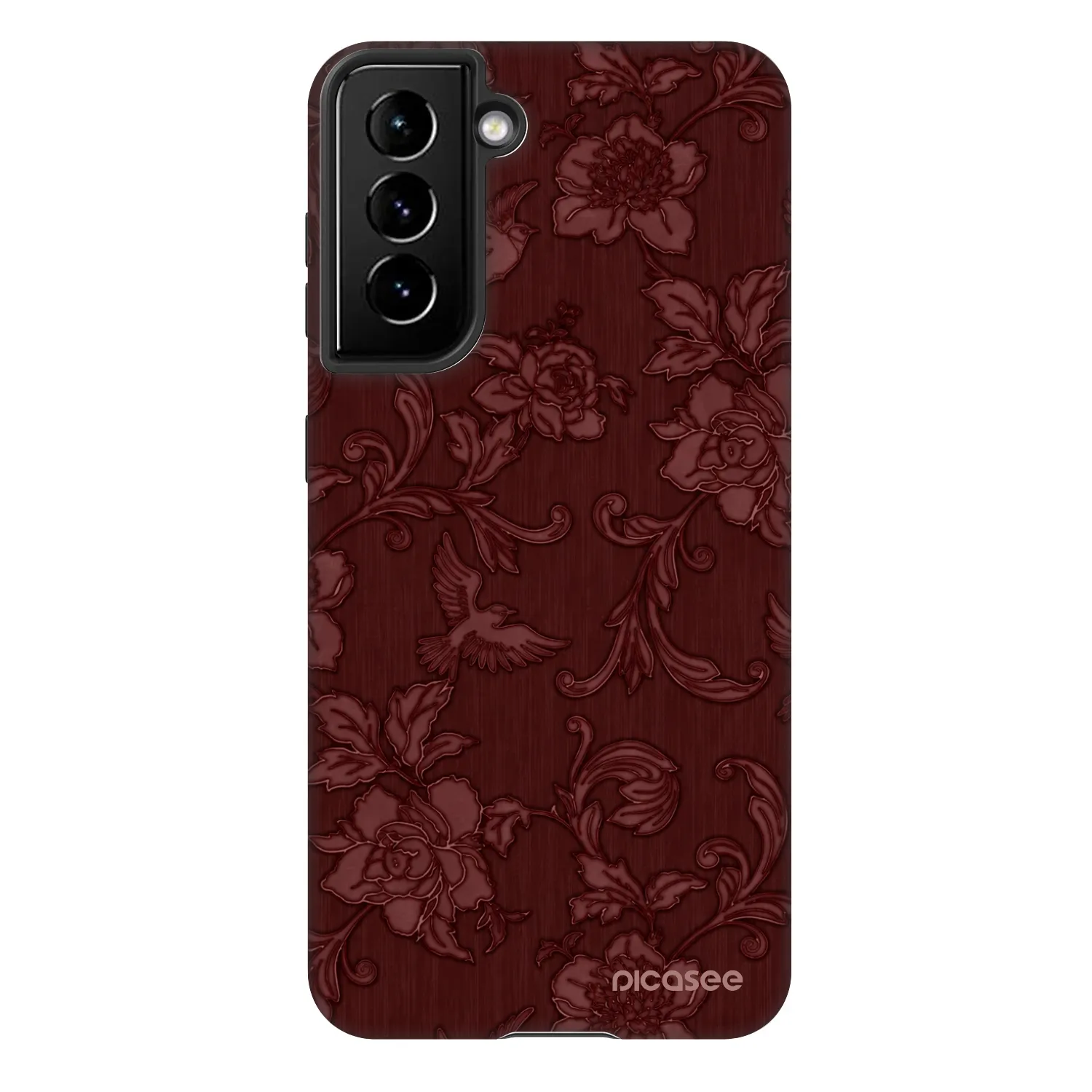 Picasee Fashion Case za Samsung Galaxy S22 5G - Red Elegance