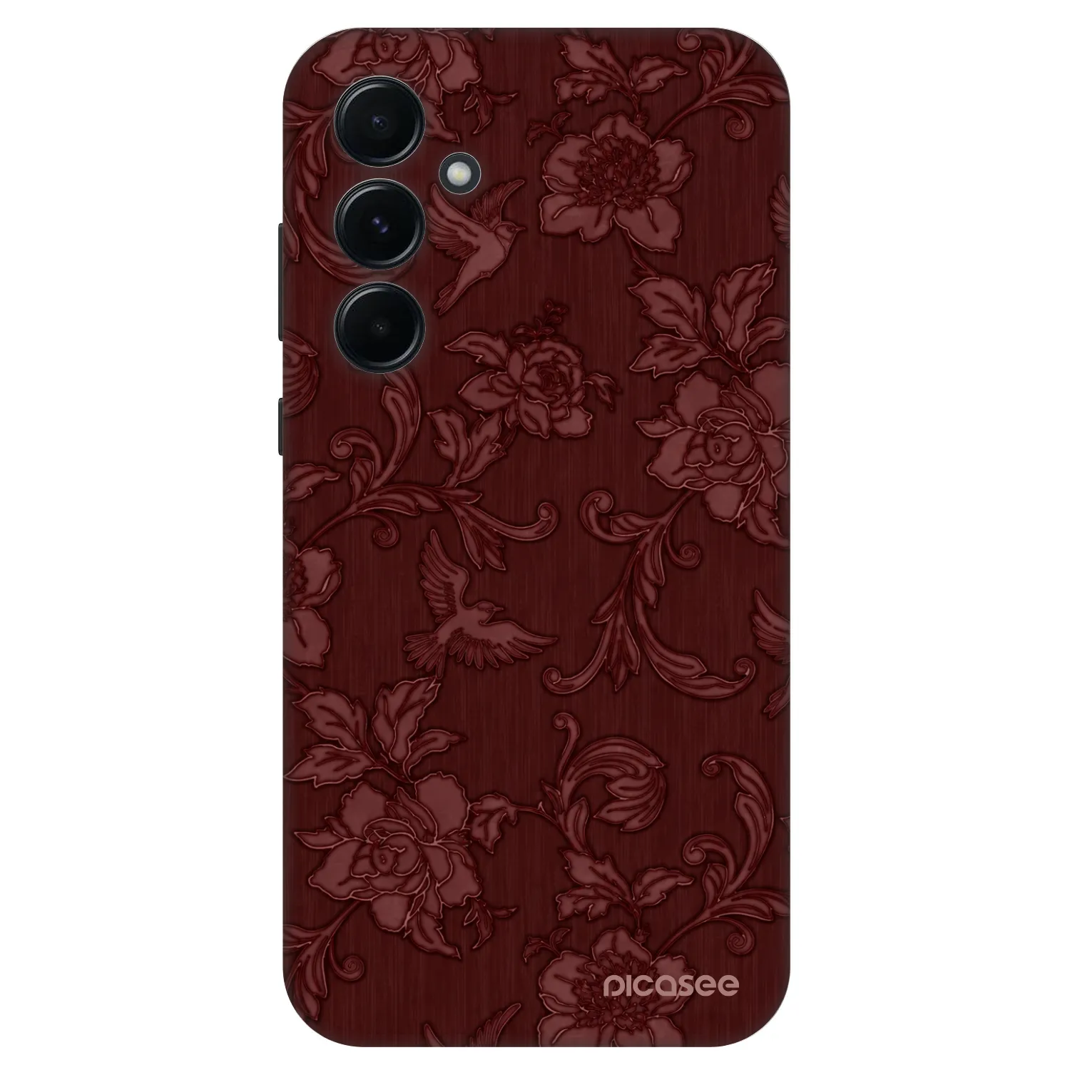 Picasee Fashion Case za Samsung Galaxy A55 5G A556B - Red Elegance