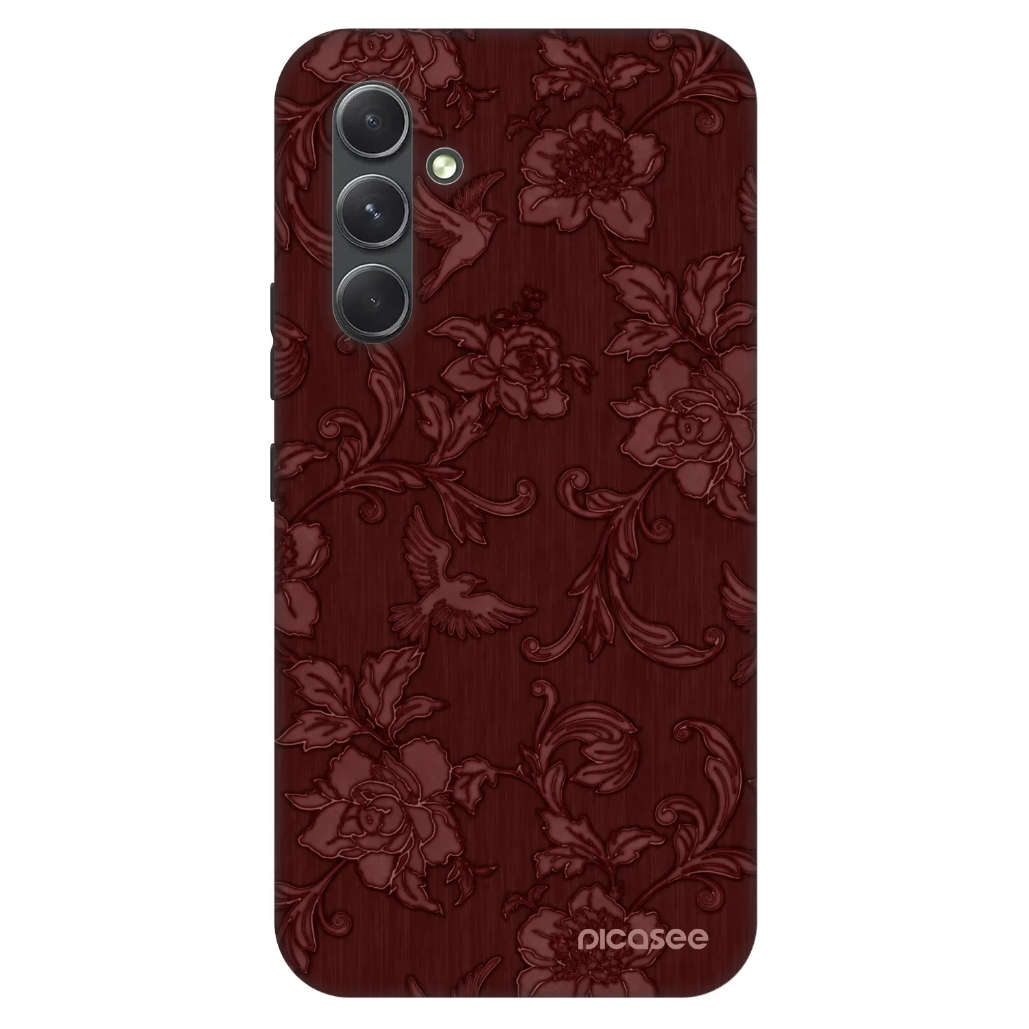Picasee Fashion Case za Samsung Galaxy A54 5G A546B - Red Elegance