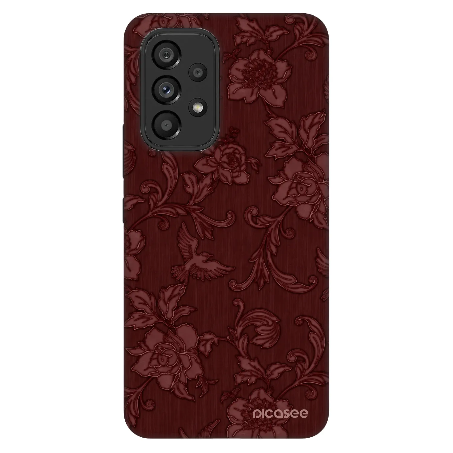 Picasee Fashion Case za Samsung Galaxy A53 5G A536 - Red Elegance