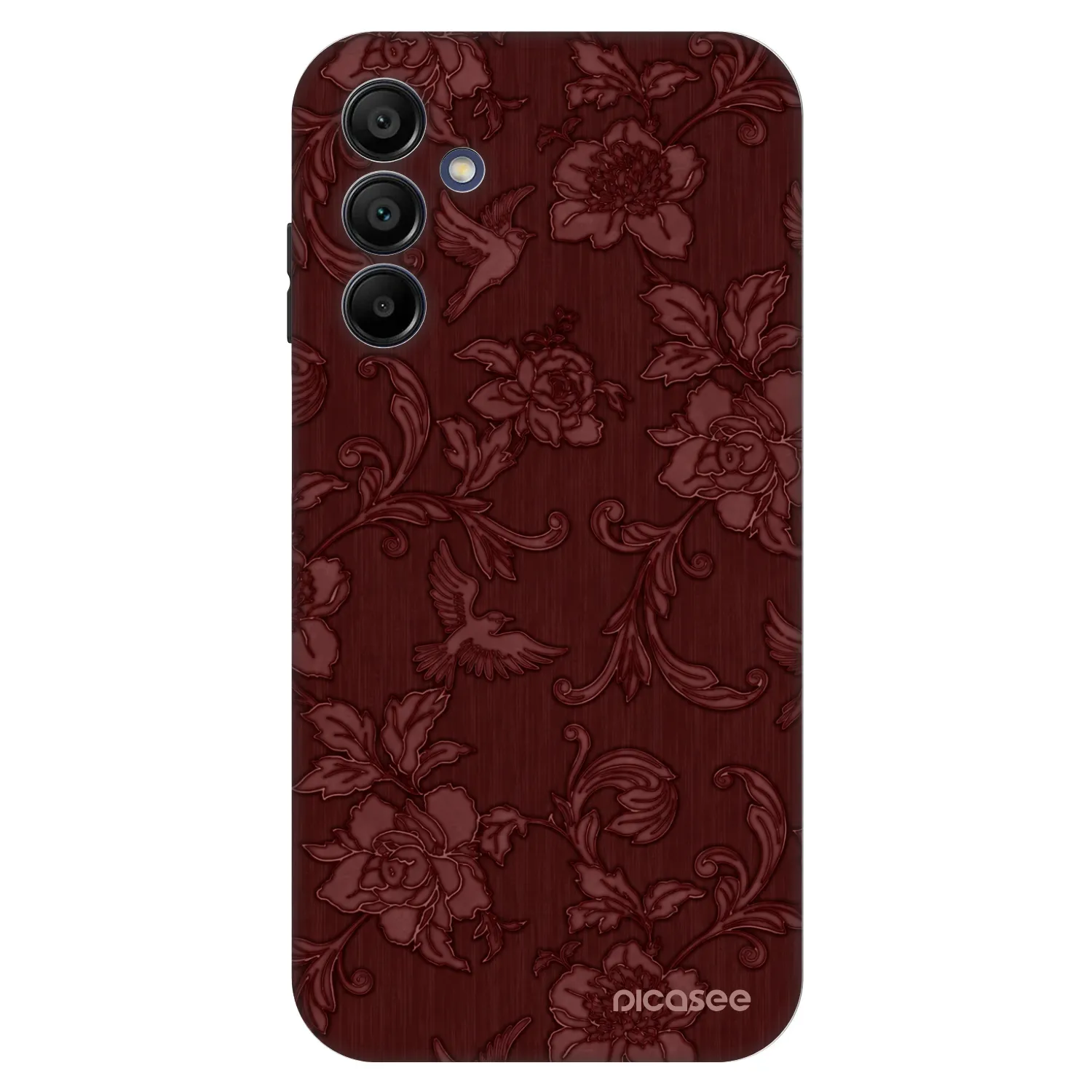 Picasee Fashion Case za Samsung Galaxy A15 A156B 5G - Red Elegance