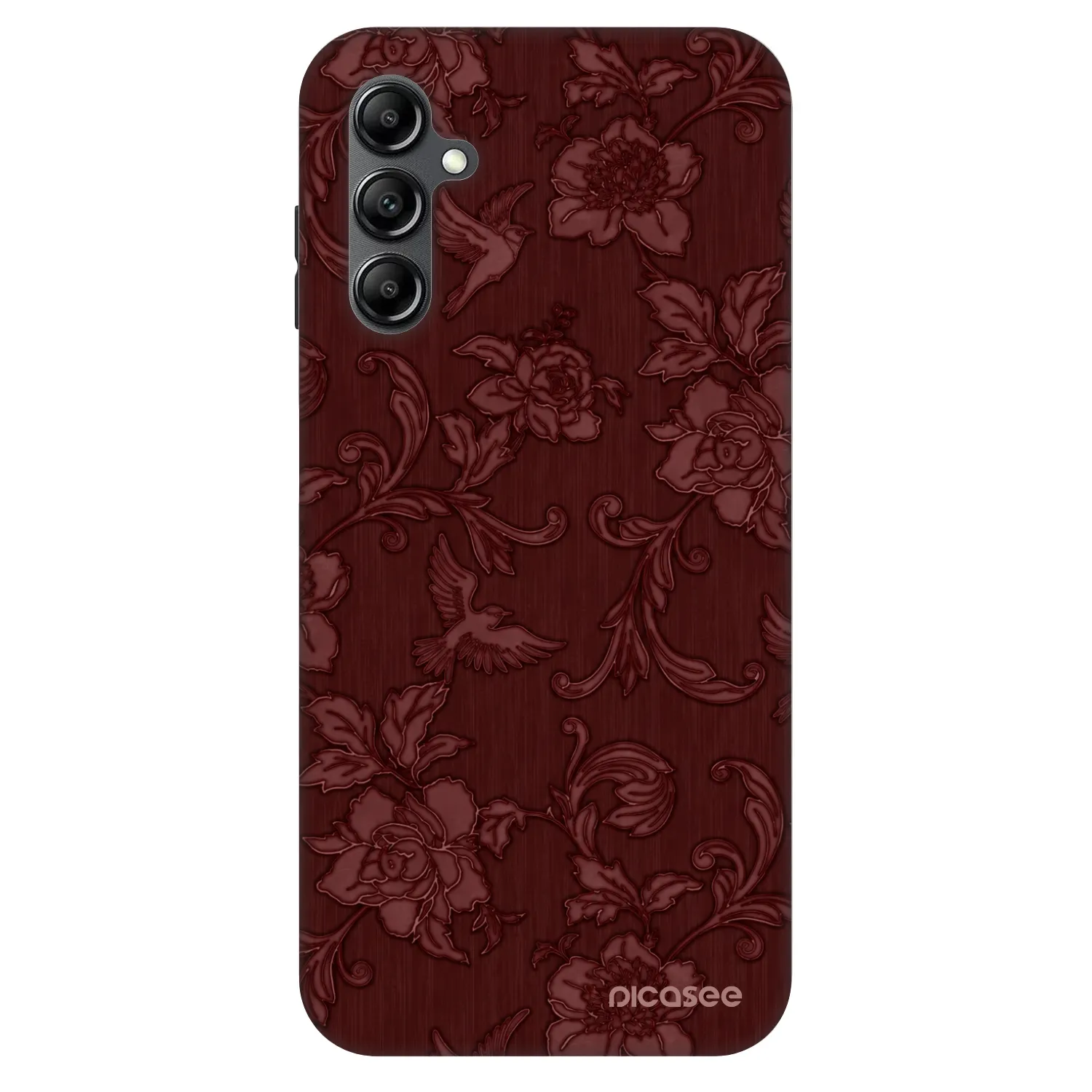 Picasee Fashion Case za Samsung Galaxy A14 5G A146P - Red Elegance