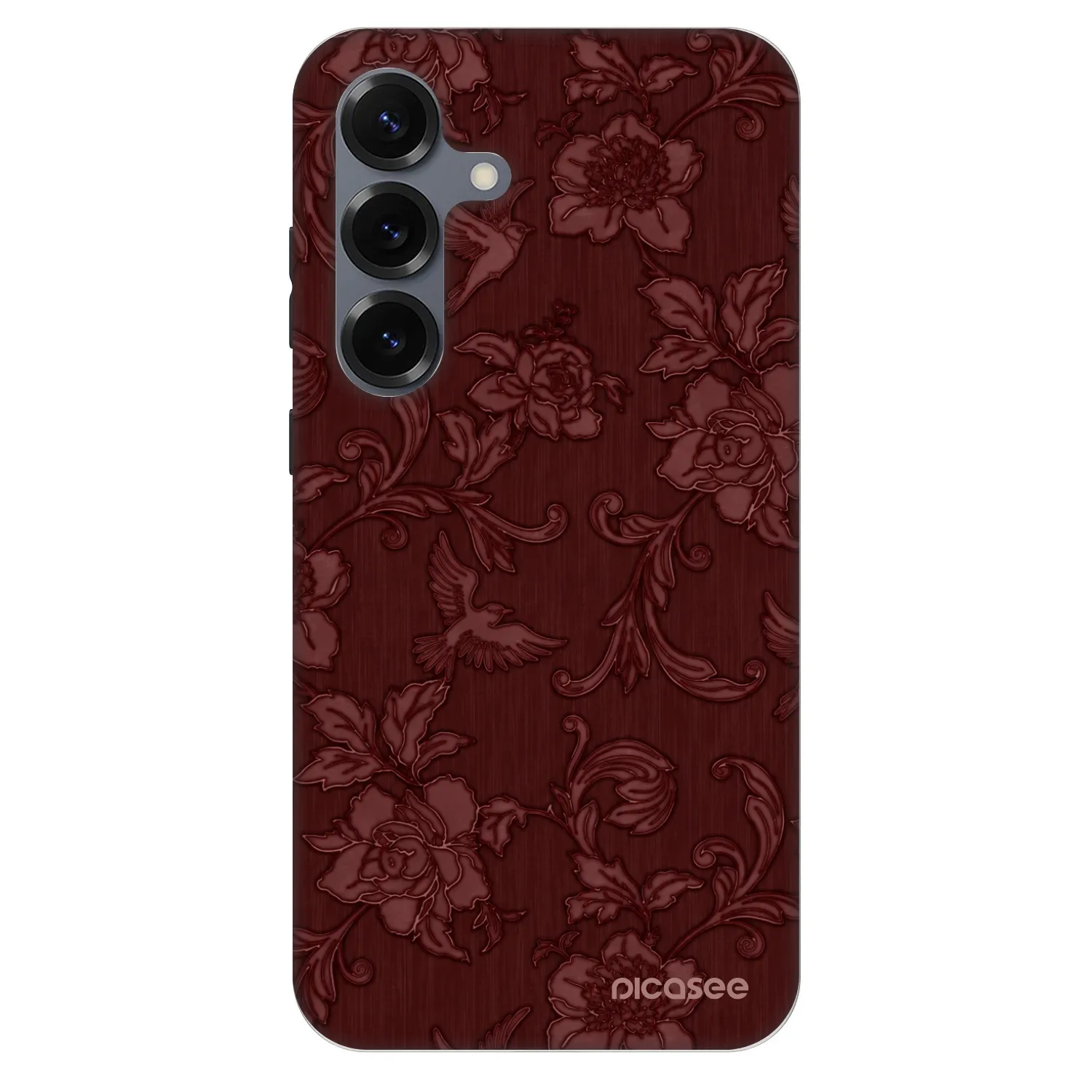 Picasee Fashion Case PowerShare pro Samsung Galaxy S25 5G - Red Elegance