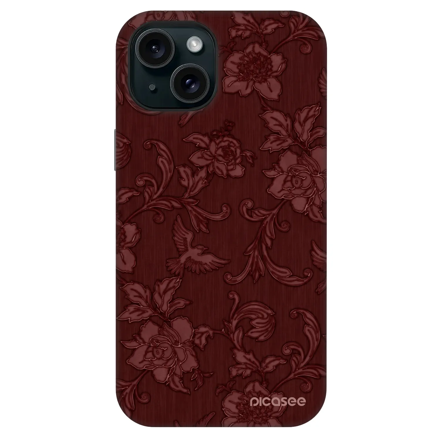 Picasee Fashion Case MagSafe za Apple iPhone 13 - Red Elegance