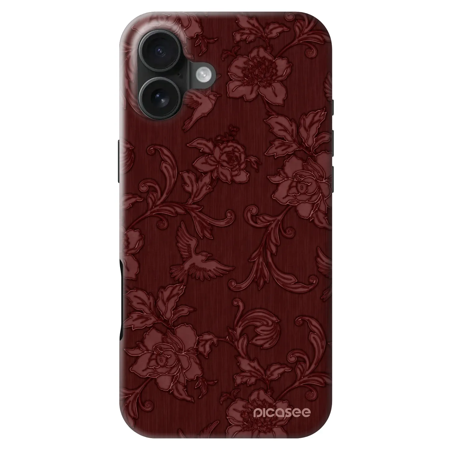 Picasee Fashion Case MagSafe za Apple iPhone 16 Plus - Red Elegance
