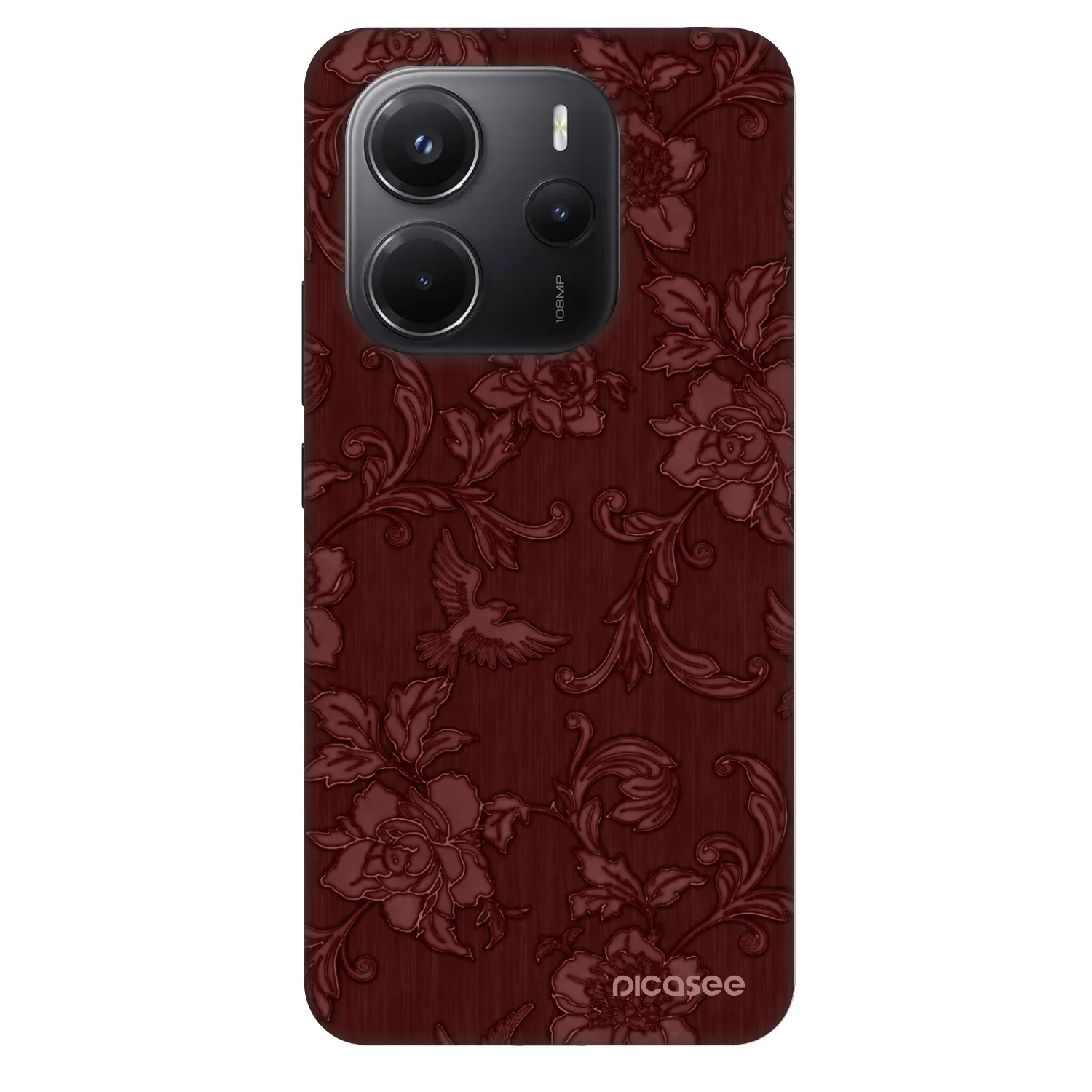 Picasee Fashion Case za Xiaomi Redmi Note 14 4G - Red Elegance