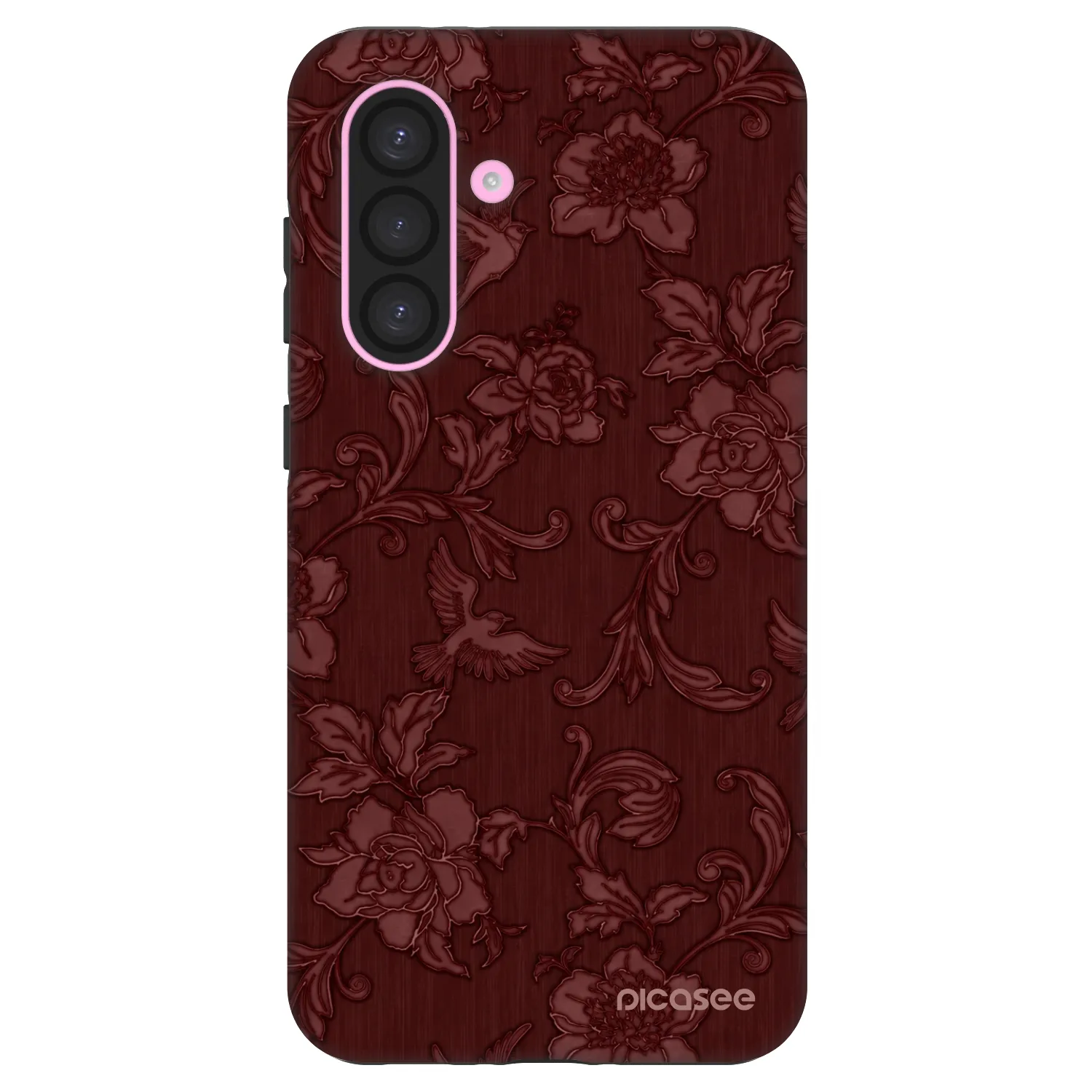 Picasee Fashion Case za Samsung Galaxy A56 5G A566B - Red Elegance