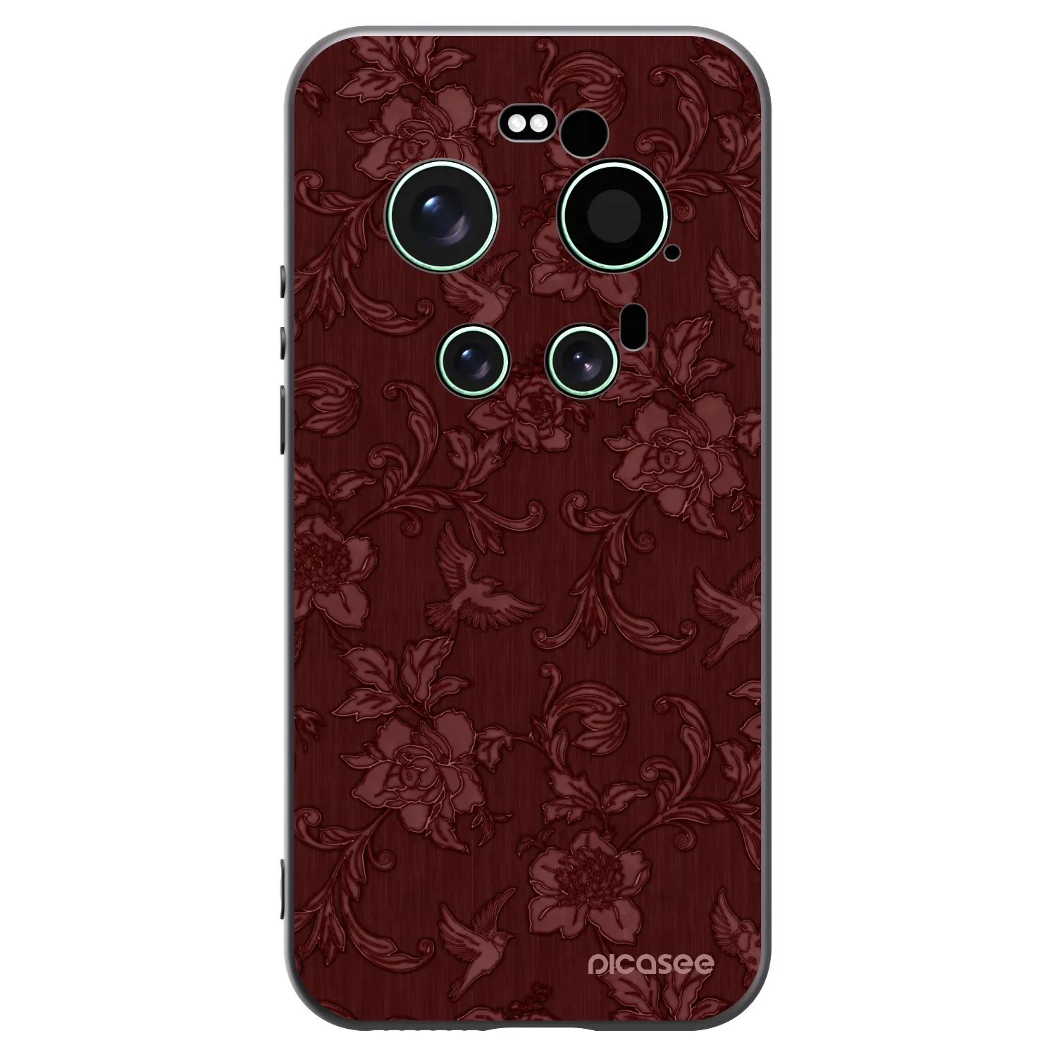 Picasee crna silikonska maskica za Xiaomi 17 Ultra - Red Elegance