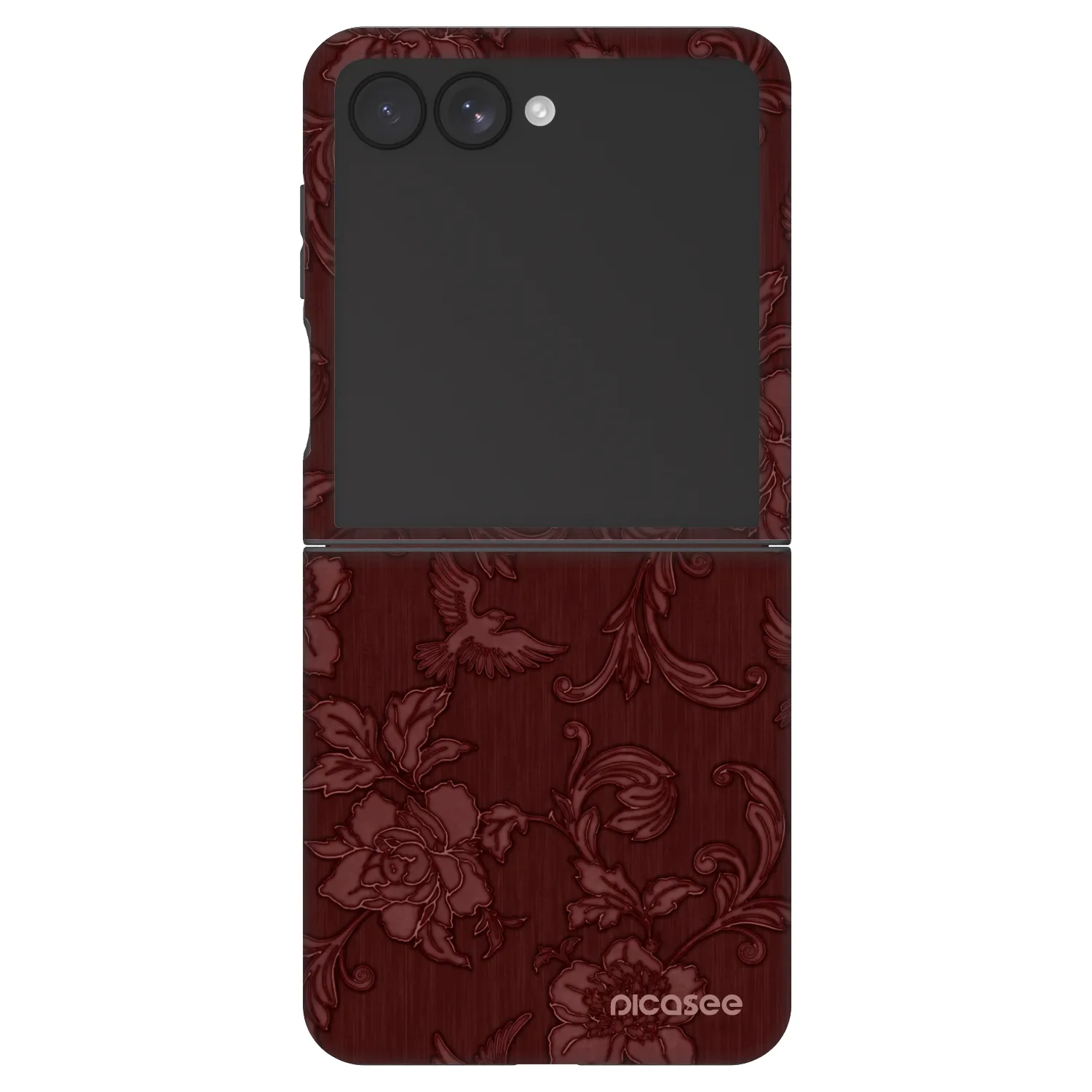 Picasee Fashion Case za Samsung Galaxy Z Flip7 5G - Red Elegance