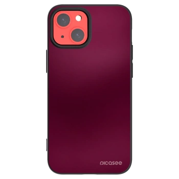 Picasee crna silikonska maskica za Apple iPhone 13 mini - Velvet Bordeaux