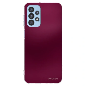 Picasee silikonska prozirna maskica za Samsung Galaxy A23 A235F 4G - Velvet Bordeaux
