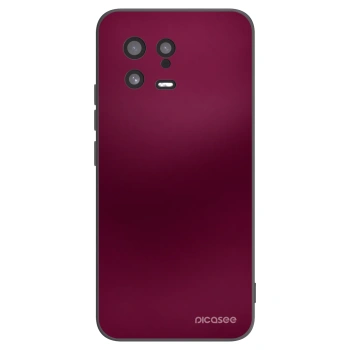 Picasee crna silikonska maskica za Xiaomi 13 - Velvet Bordeaux