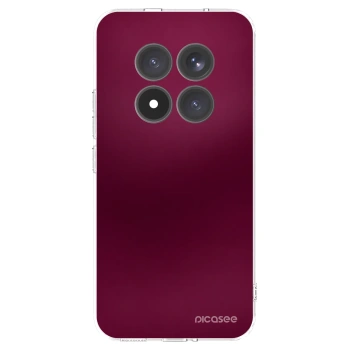 Picasee silikonska prozirna maskica za Xiaomi Redmi Note 15 Pro+ - Velvet Bordeaux