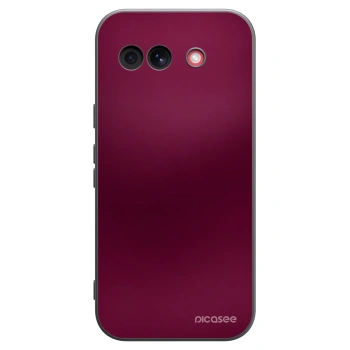 Picasee crna silikonska maskica za Google Pixel 10a - Velvet Bordeaux
