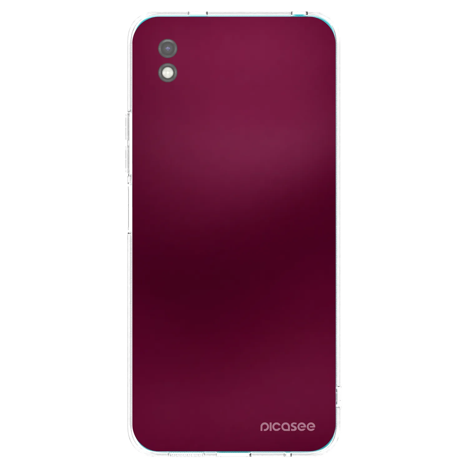Picasee crna silikonska maskica za Xiaomi Redmi 9A - Velvet Bordeaux