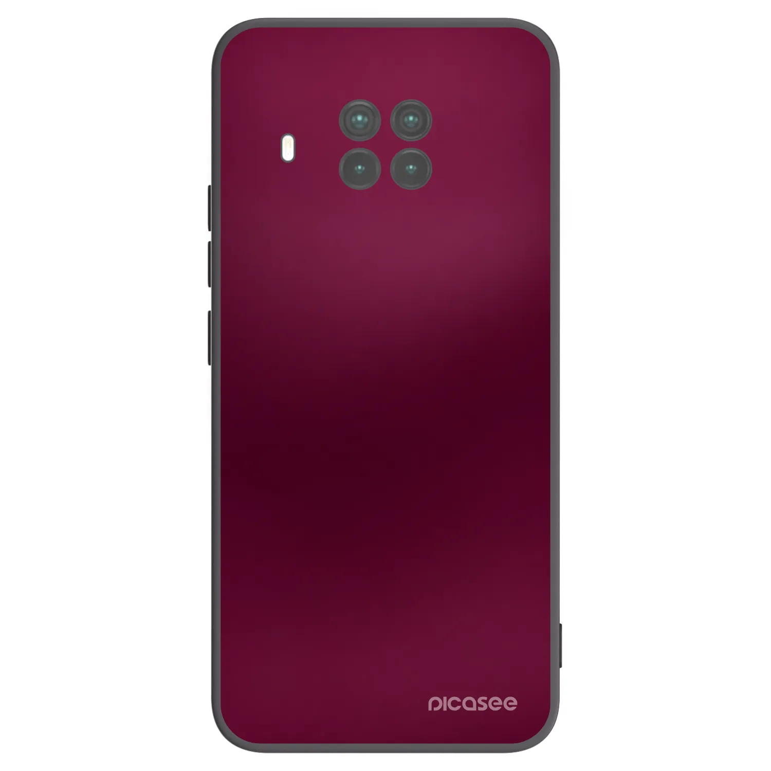 Picasee crna silikonska maskica za Xiaomi Mi 10T Lite - Velvet Bordeaux