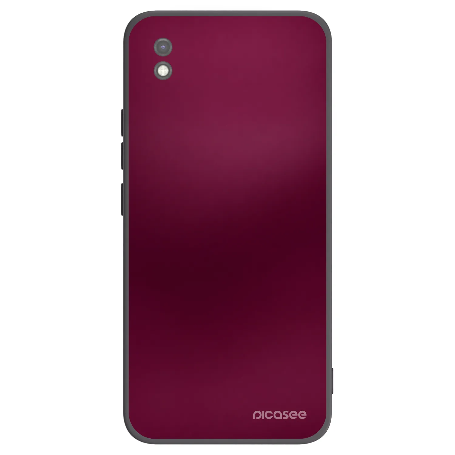 Picasee crna silikonska maskica za Xiaomi Redmi 9AT - Velvet Bordeaux