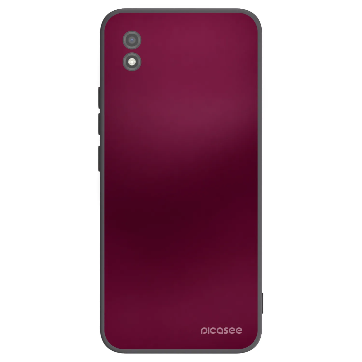 Picasee crna silikonska maskica za Realme C11 (2021) - Velvet Bordeaux