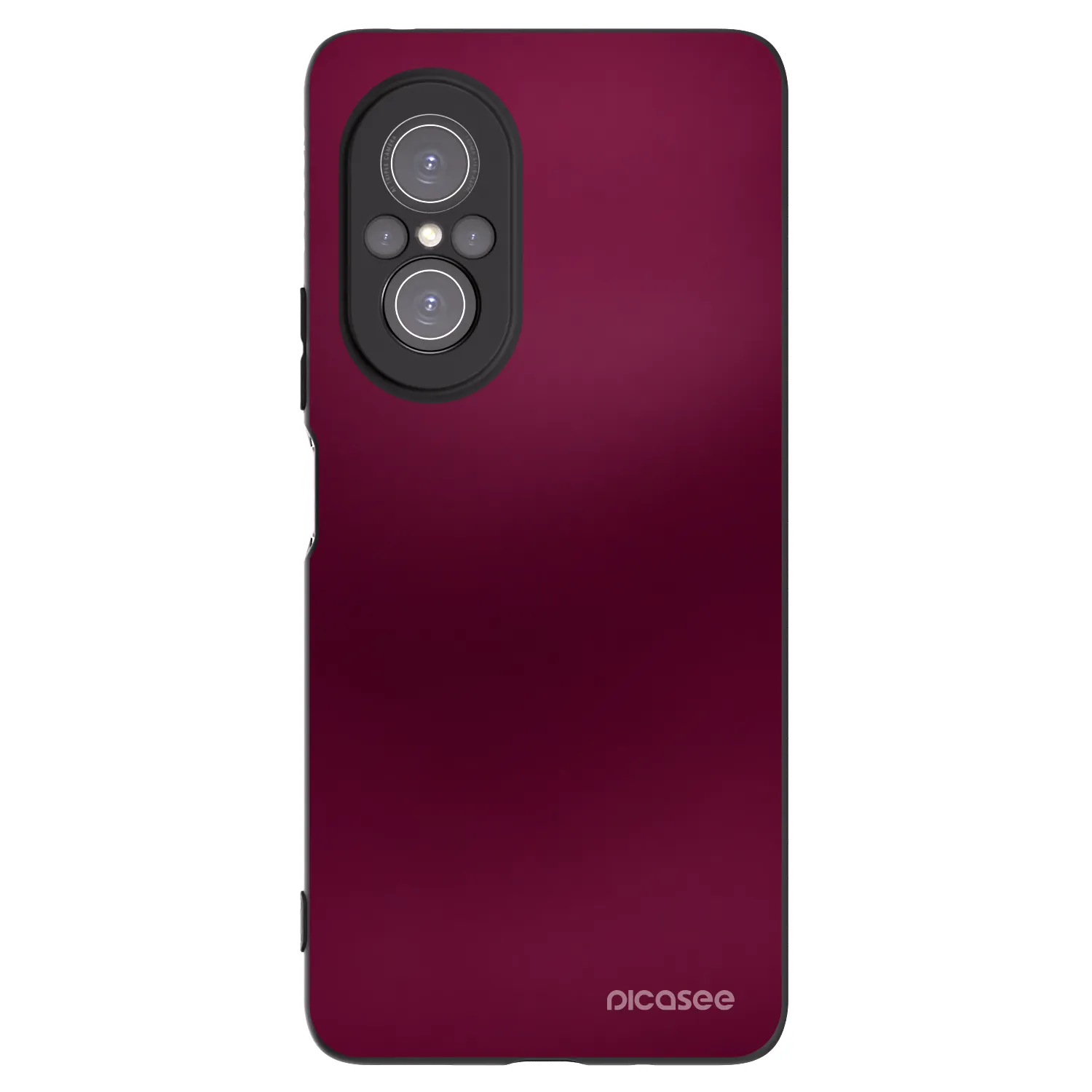 Picasee crna silikonska maskica za Huawei Nova 9 SE - Velvet Bordeaux