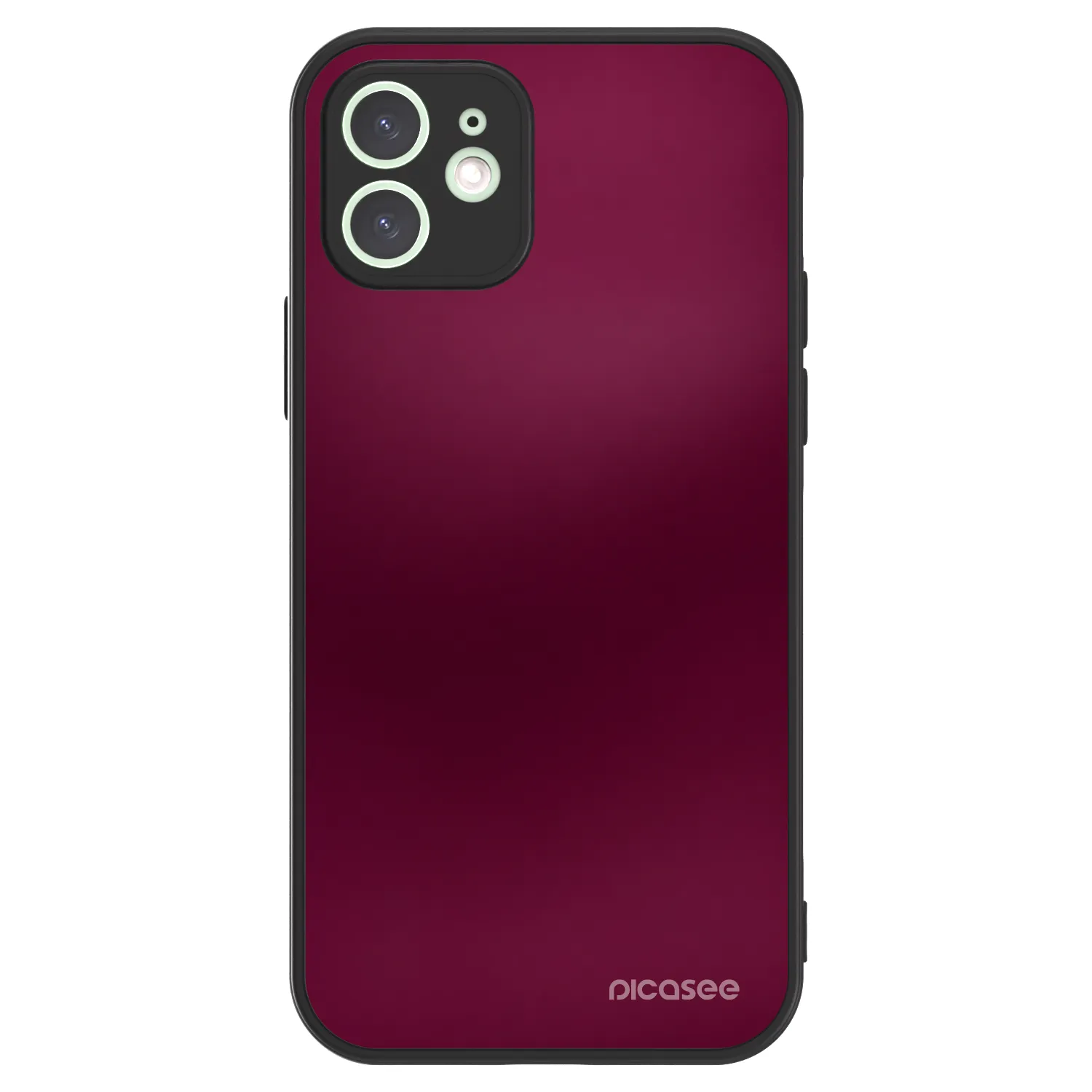 Picasee ULTIMATE CASE MagSafe za Apple iPhone 12 - Velvet Bordeaux