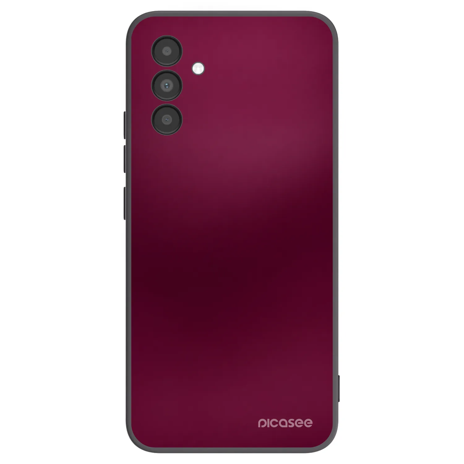 Picasee crna silikonska maskica za Samsung Galaxy A04s A047F - Velvet Bordeaux