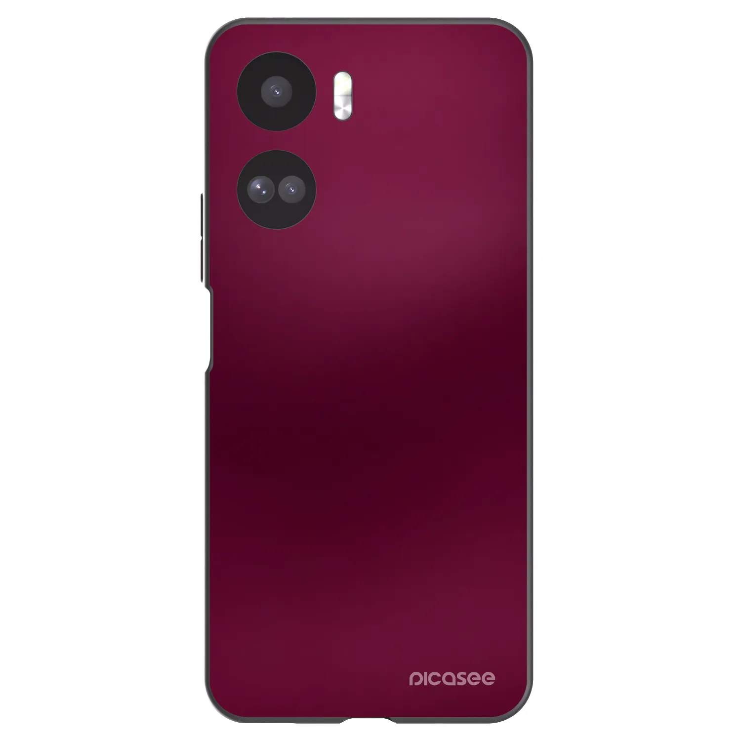 Picasee crna silikonska maskica za Honor 90 Lite 5G - Velvet Bordeaux