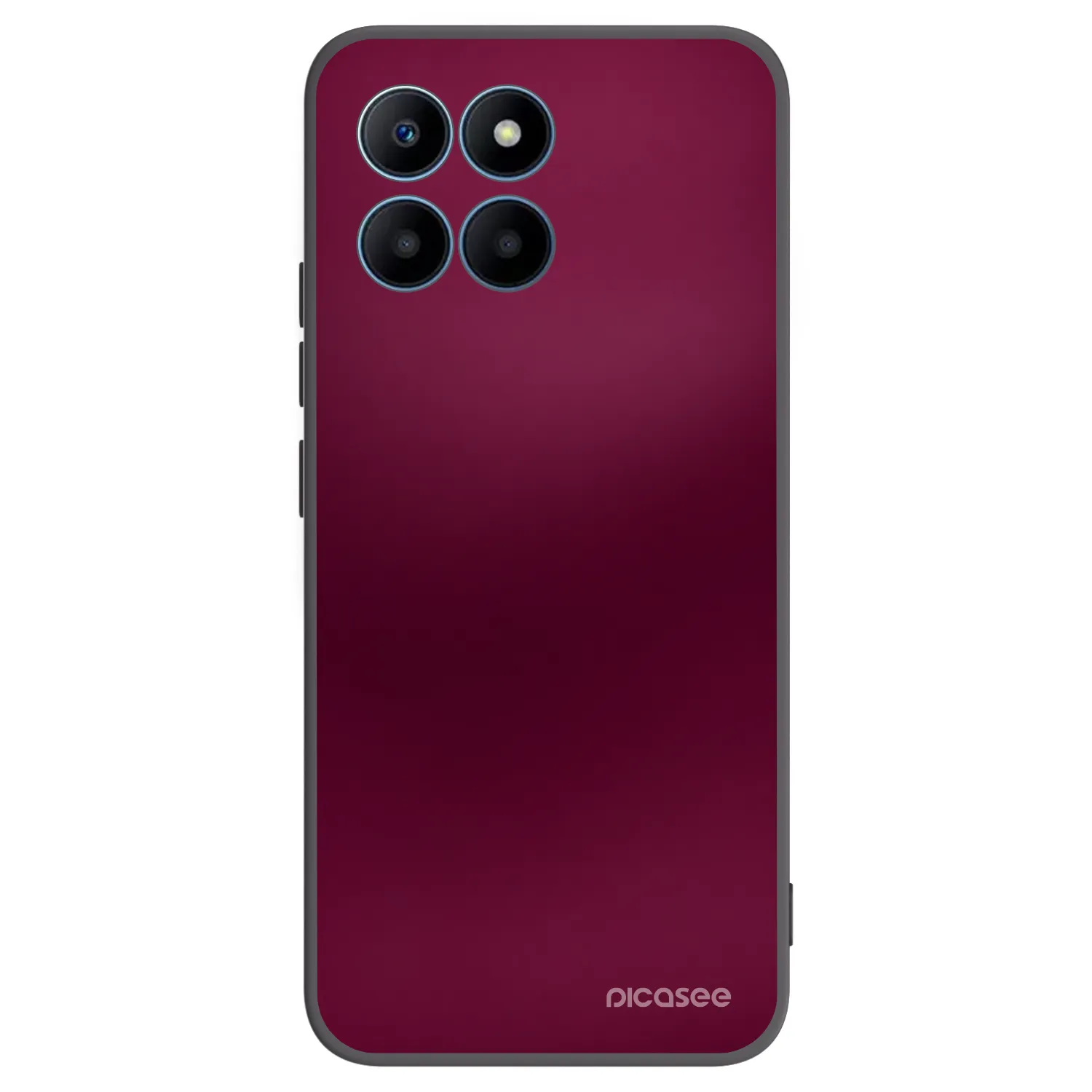 Picasee crna silikonska maskica za Honor 70 Lite - Velvet Bordeaux