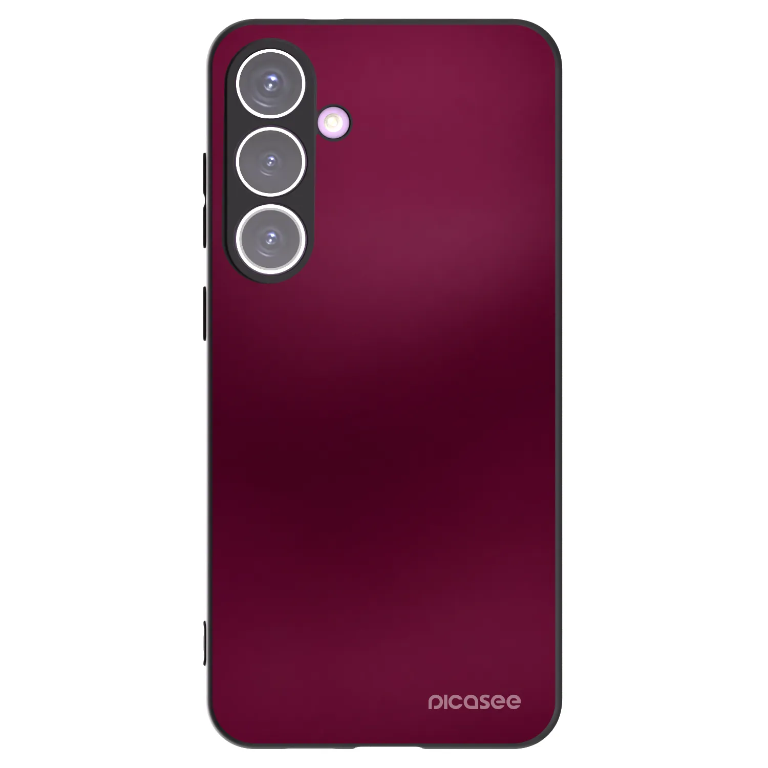 Picasee crna silikonska maskica za Samsung Galaxy S24+ S926B 5G - Velvet Bordeaux