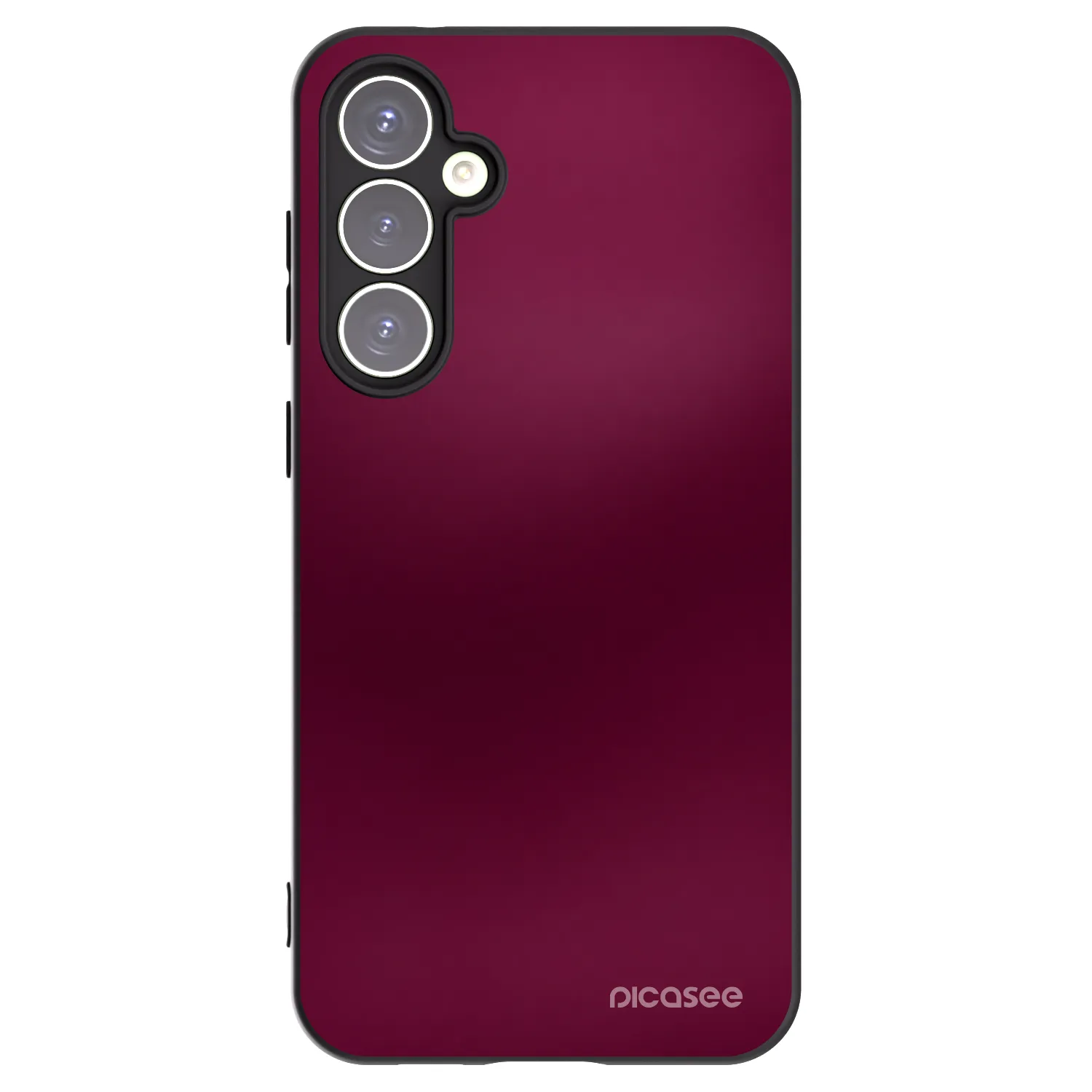Picasee crna silikonska maskica za Samsung Galaxy S23 FE S711B - Velvet Bordeaux