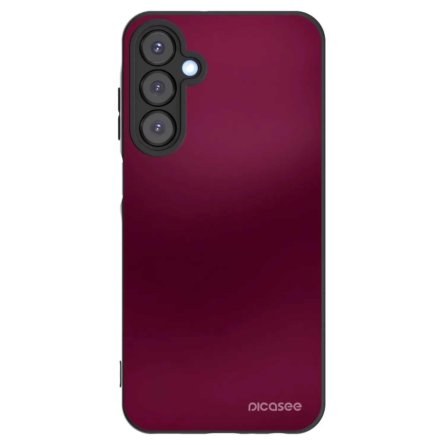 Picasee crna silikonska maskica za Samsung Galaxy A25 A256B 5G - Velvet Bordeaux