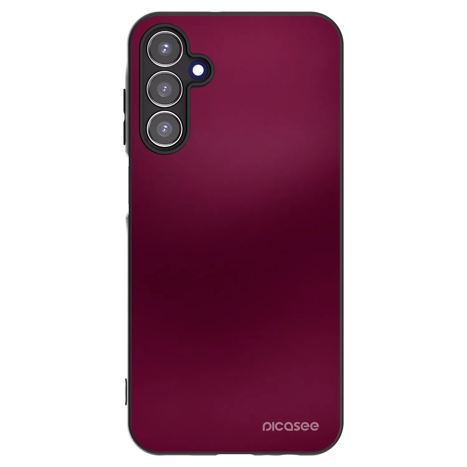 Picasee crna silikonska maskica za Samsung Galaxy A15 A155F 4G - Velvet Bordeaux