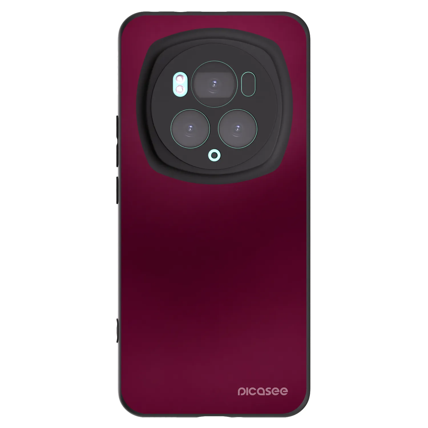 Picasee crna silikonska maskica za Honor Magic6 Pro - Velvet Bordeaux