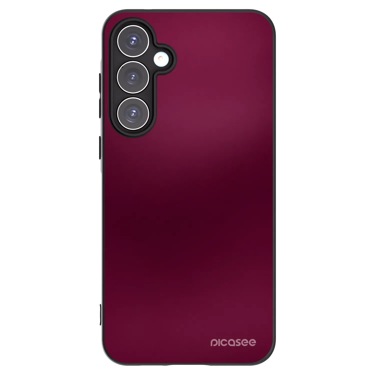 Picasee crna silikonska maskica za Samsung Galaxy A55 5G A556B - Velvet Bordeaux