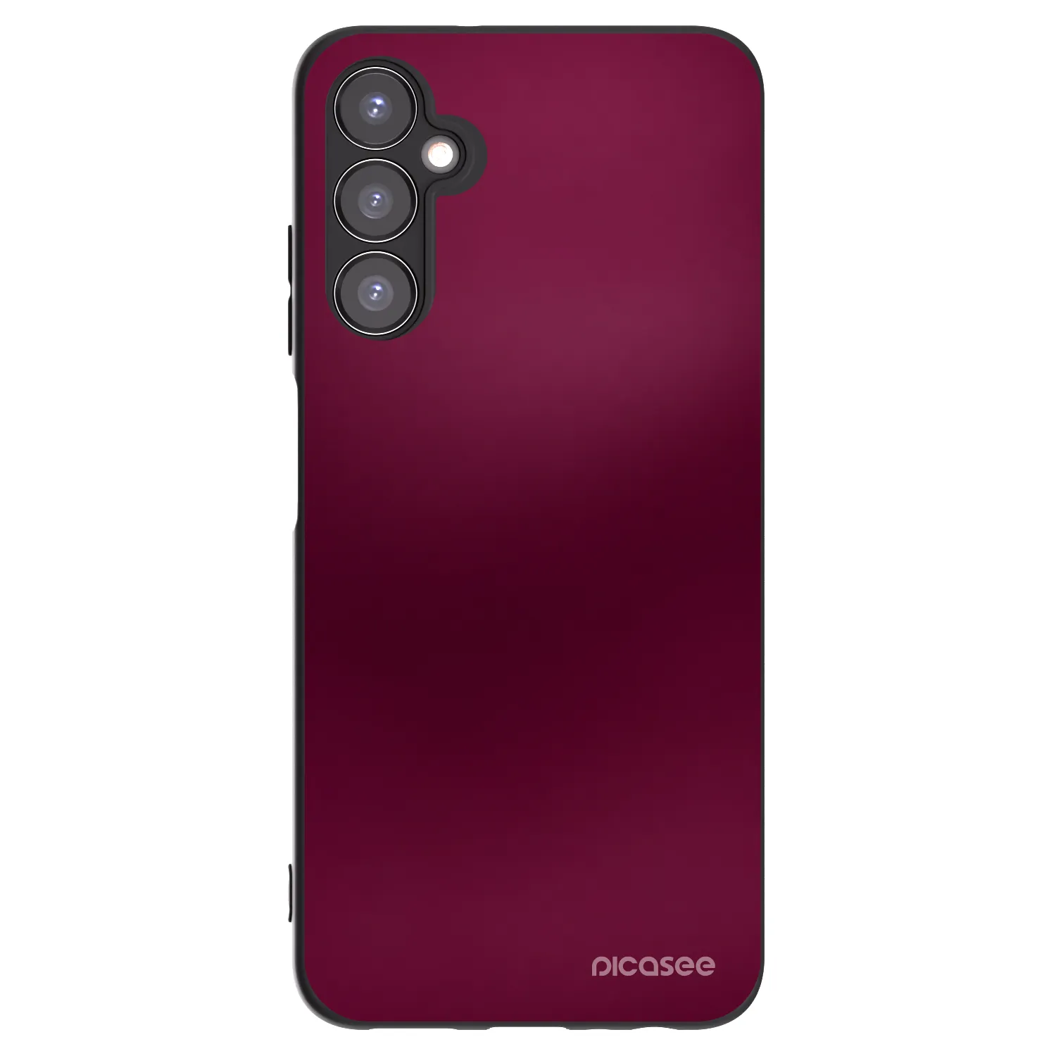 Picasee crna silikonska maskica za Samsung Galaxy A05s A057G - Velvet Bordeaux