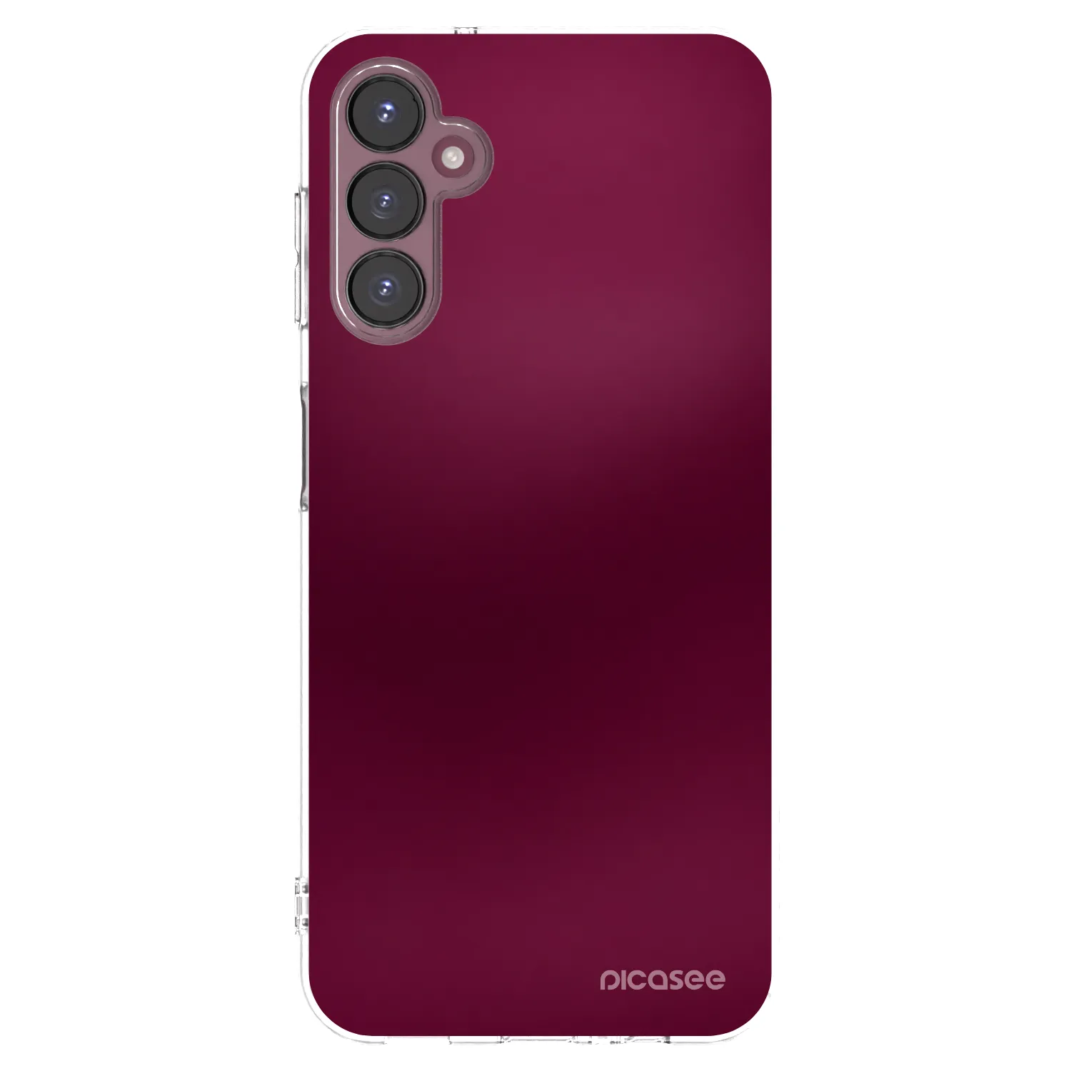 Picasee silikonska prozirna maskica za Samsung Galaxy A05s A057G - Velvet Bordeaux