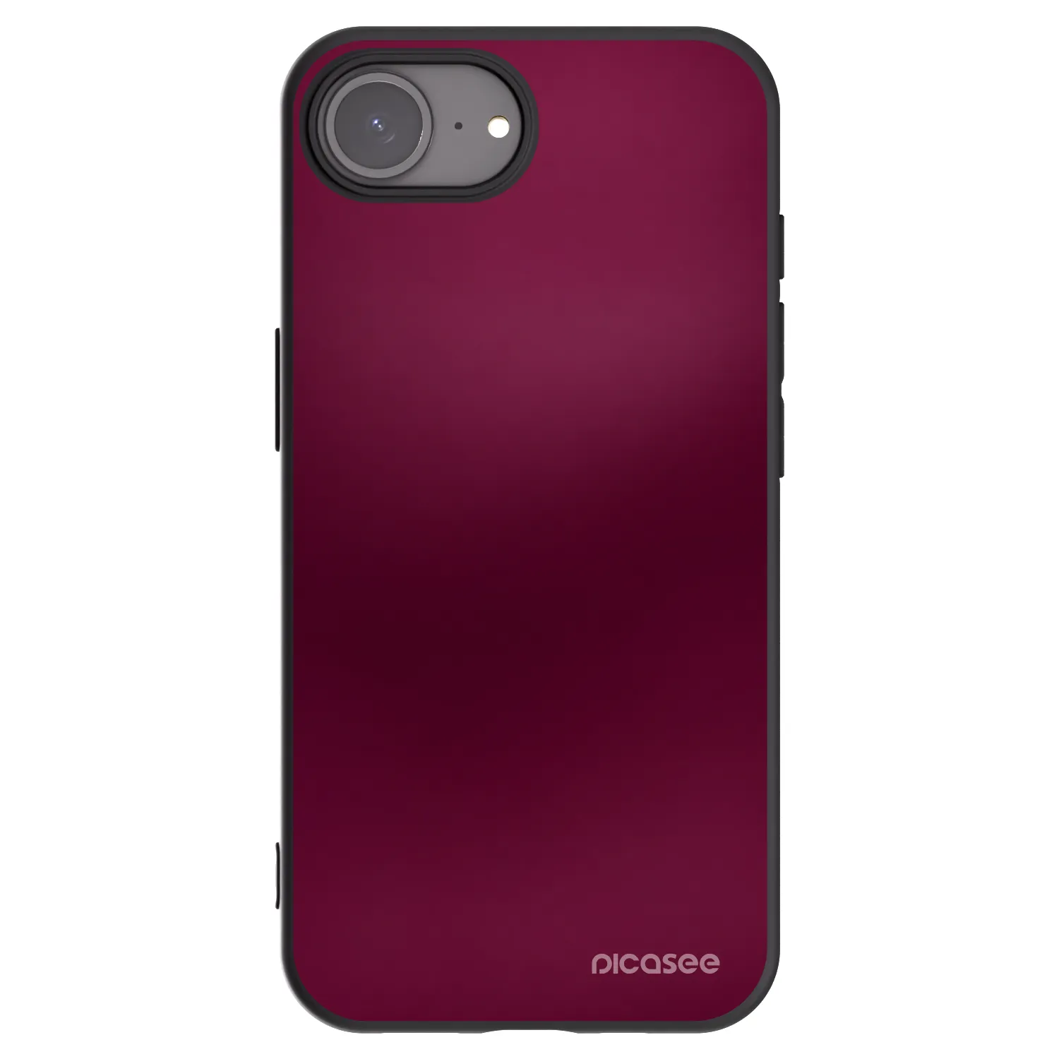 Picasee crna silikonska maskica za Apple iPhone 16e - Velvet Bordeaux