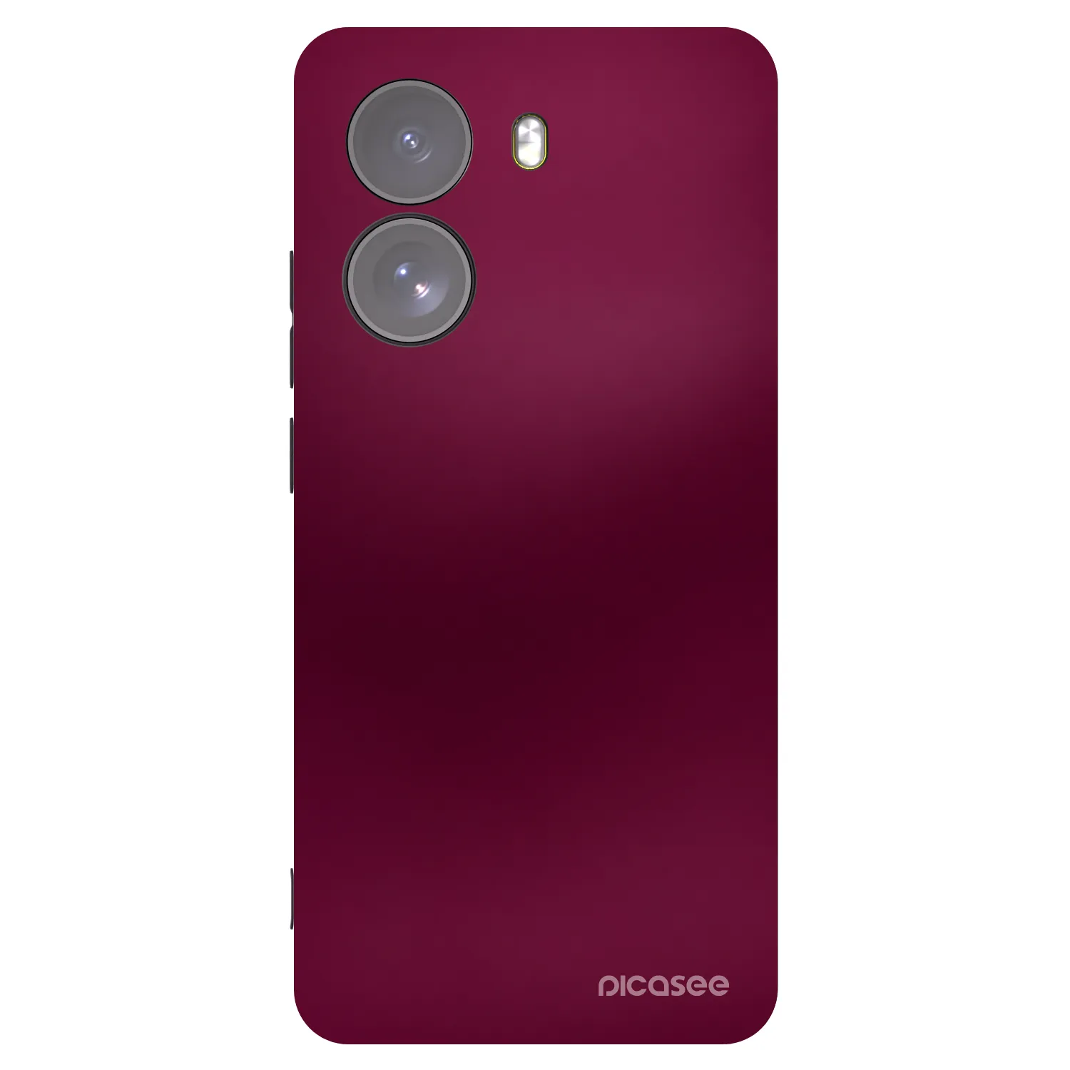 Picasee crna silikonska maskica za Xiaomi Poco X7 - Velvet Bordeaux