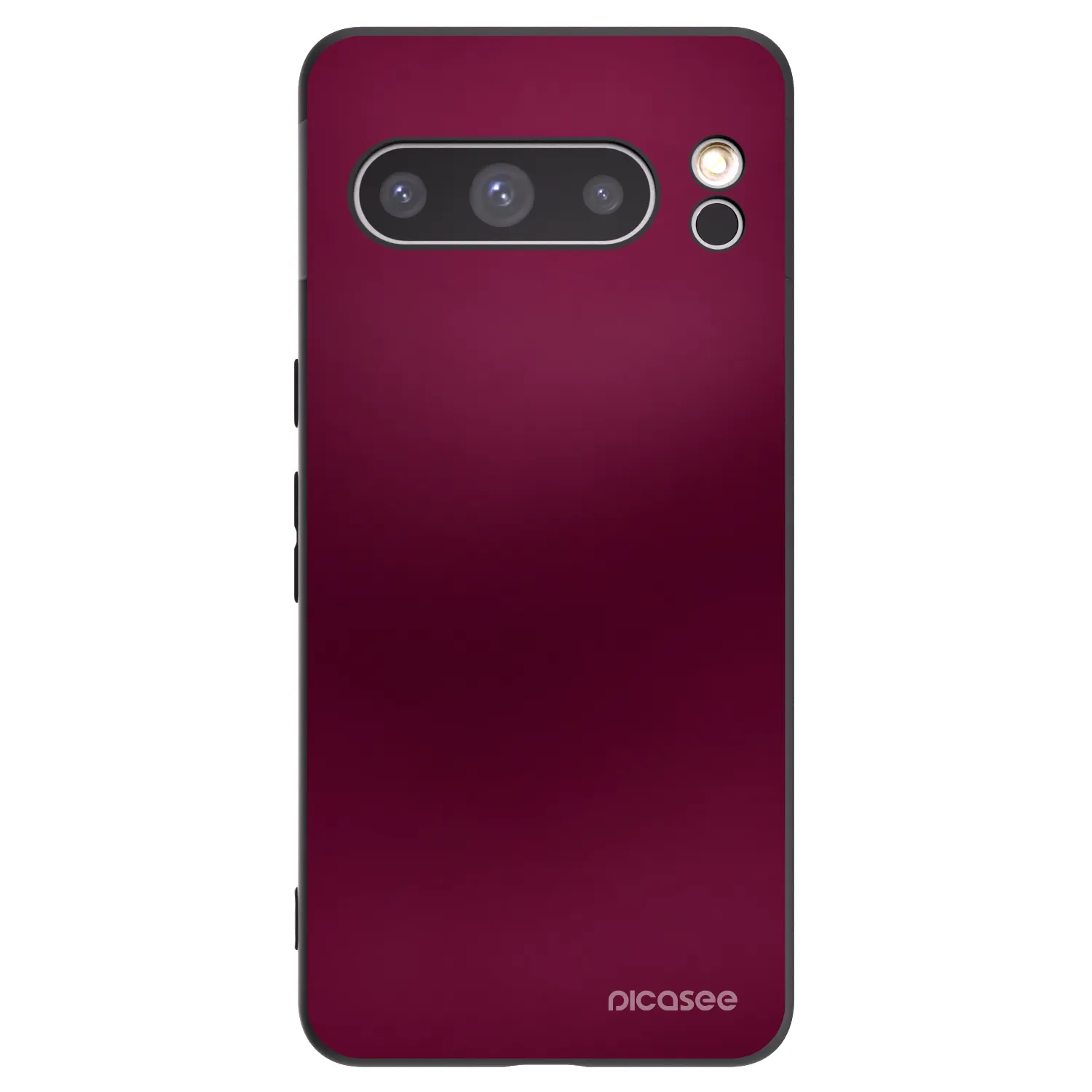 Picasee crna silikonska maskica za Google Pixel 8 Pro - Velvet Bordeaux